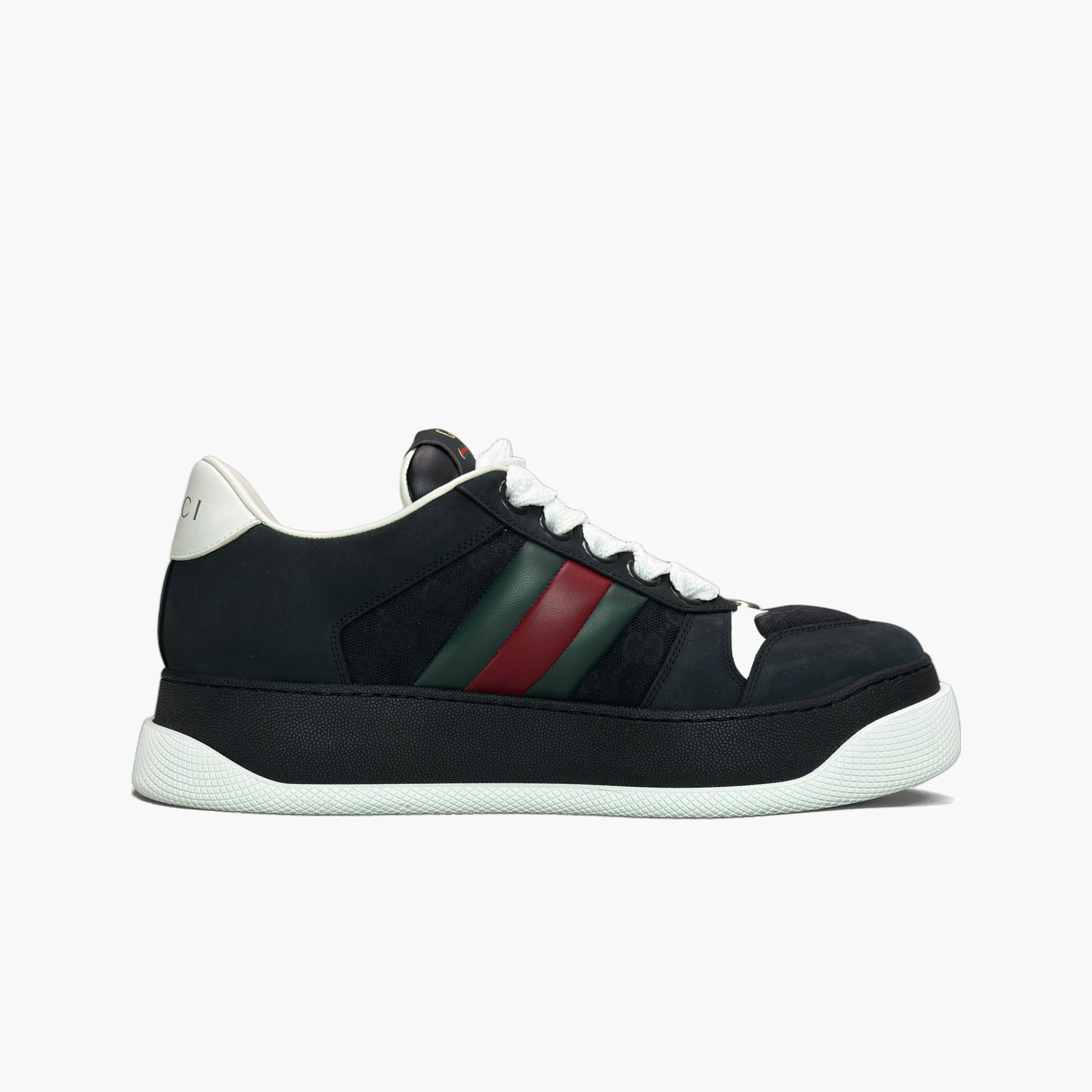 Gucci Gucci Web Low-Top Sneakers Size 11 Size US 11 / EU 44 - 2 Thumbnail