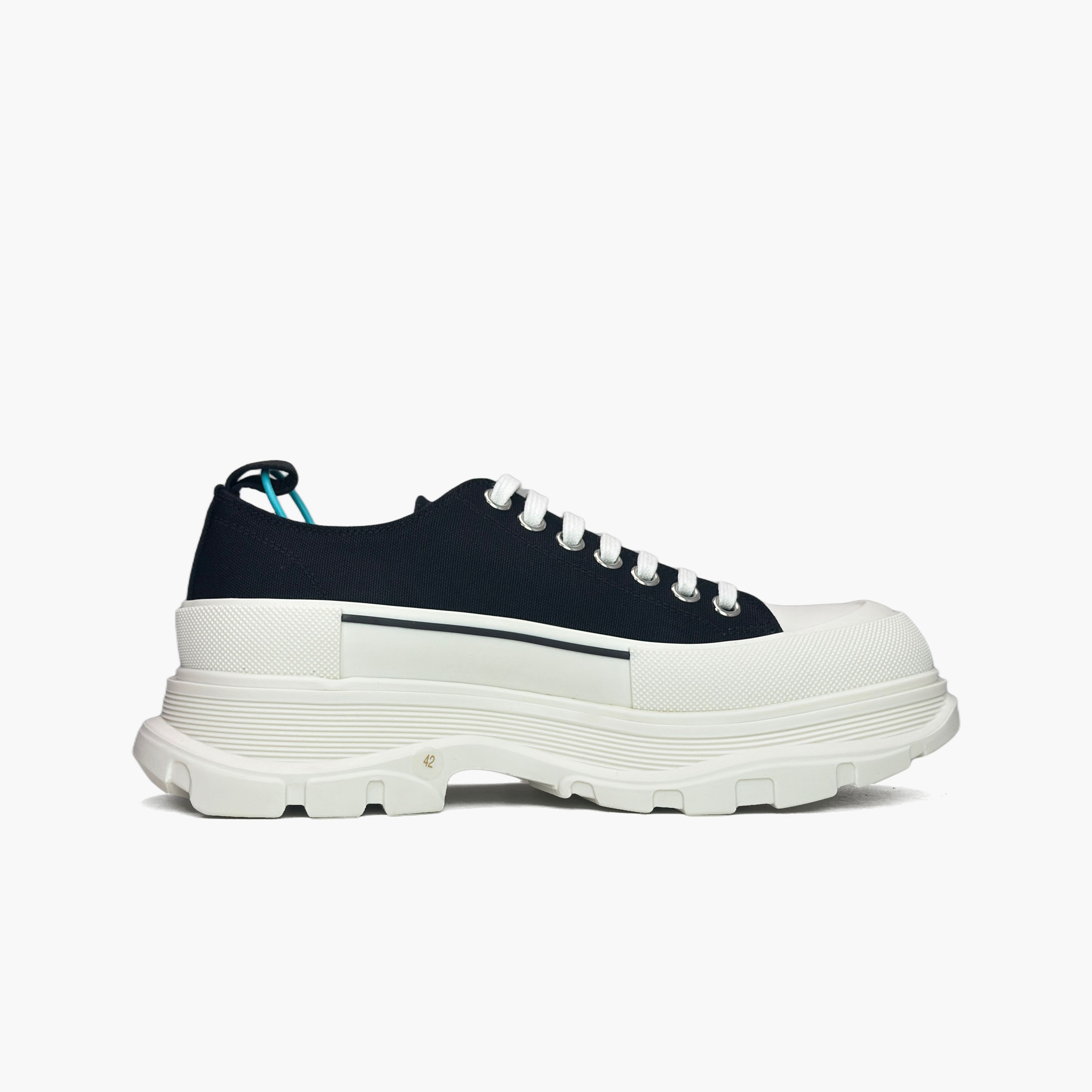 Alexander McQueen Alexander McQueen Tread Slick Sneakers Black Size 42 Size US 9 / EU 42 - 2 Thumbnail
