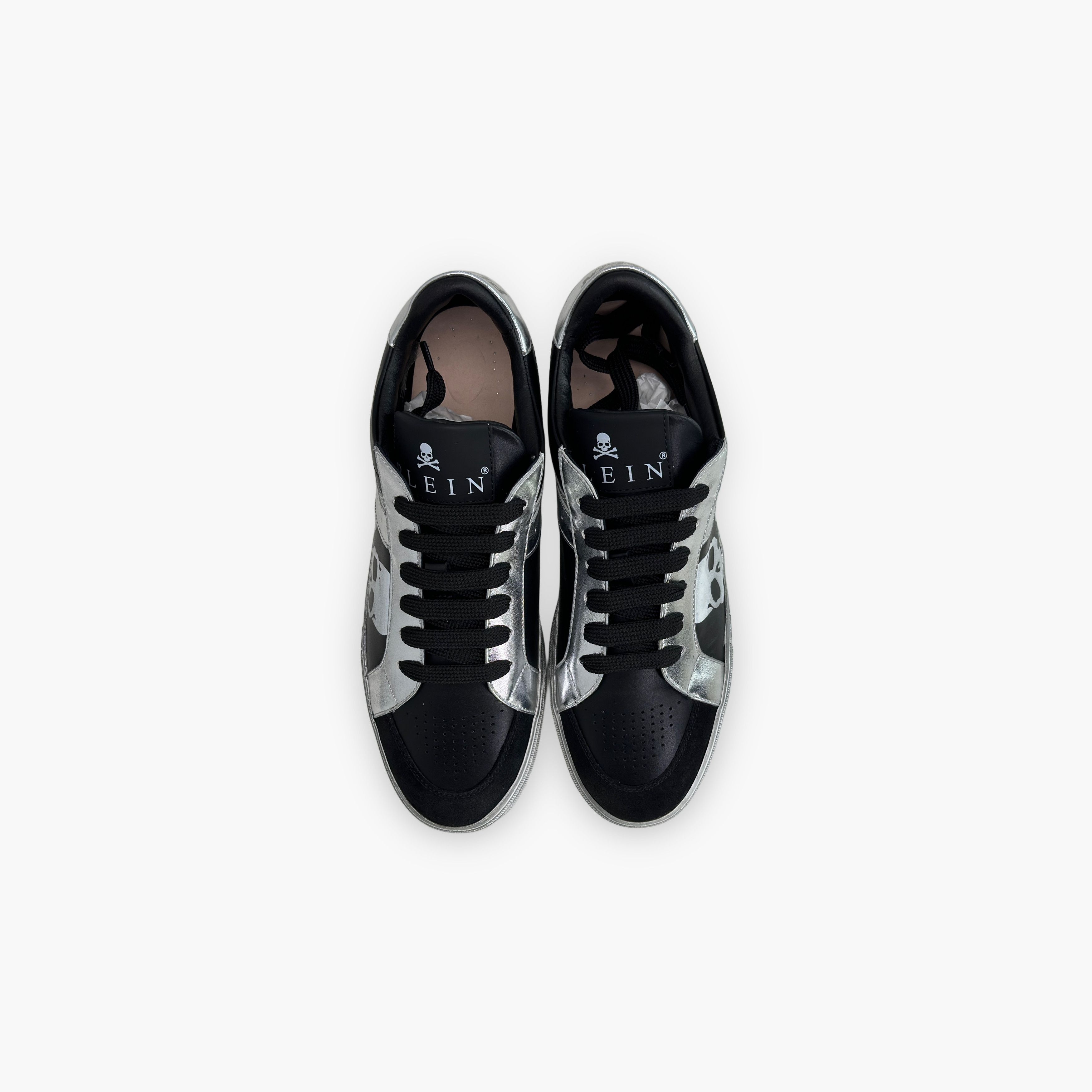 Philipp Plein Philipp Plein Skull Graphic Low-Top Sneakers Size 8 Size US 8 / EU 41 - 9 Thumbnail
