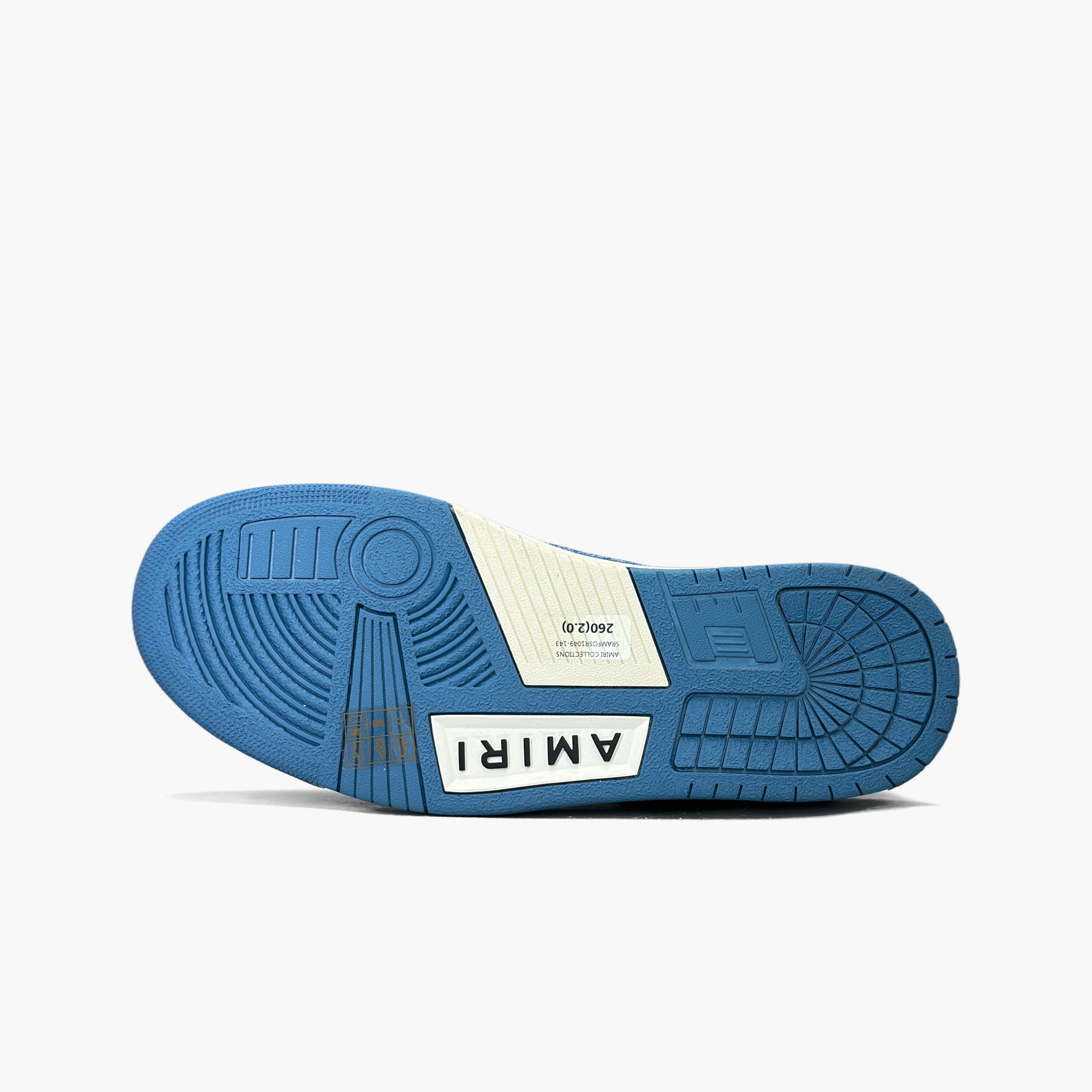 Amiri AMIRI Shimmer Skel-Top Low Sneakers Size 8 Size US 8 / EU 41 - 8 Thumbnail
