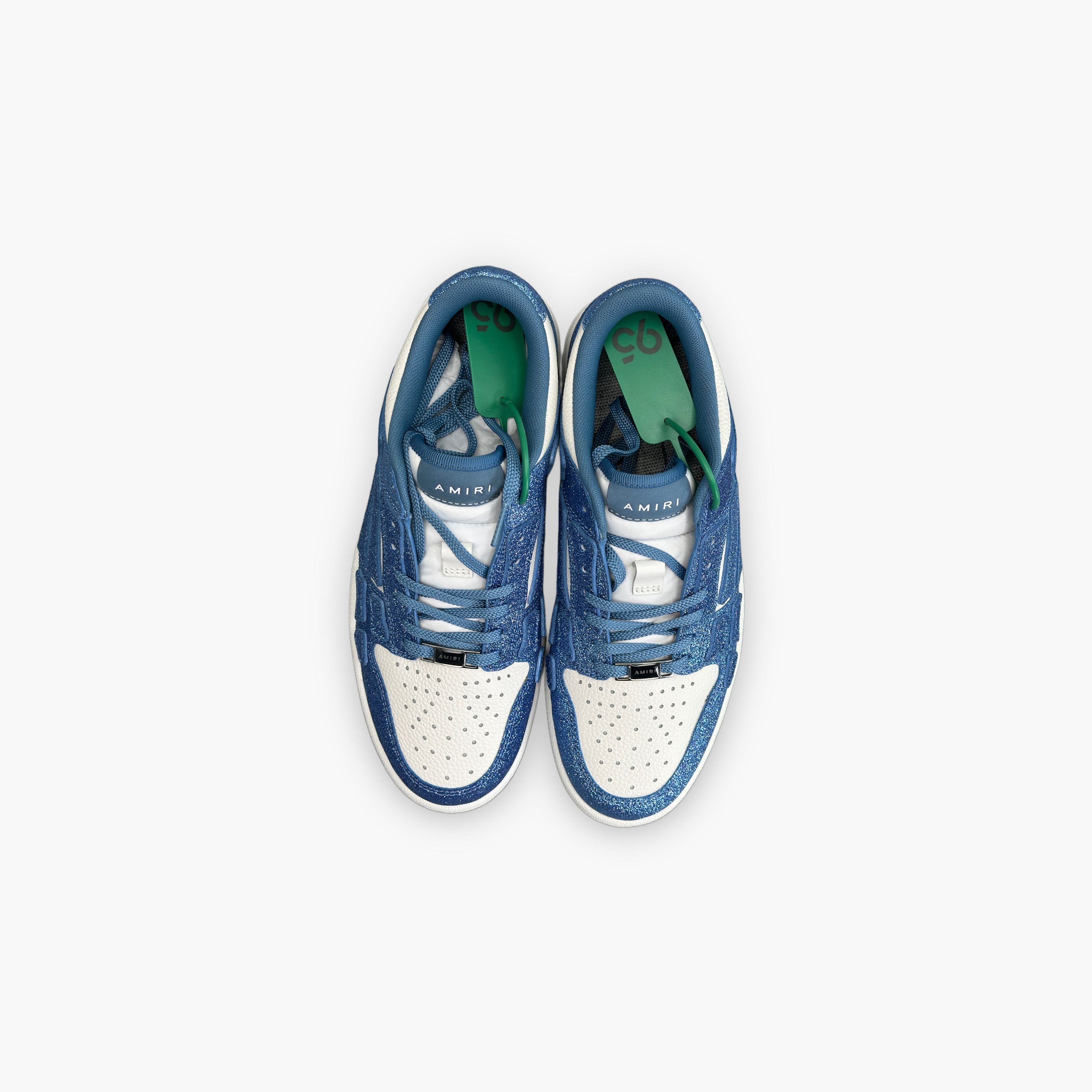 Amiri AMIRI Shimmer Skel-Top Low Sneakers Size 8 Size US 8 / EU 41 - 9 Thumbnail