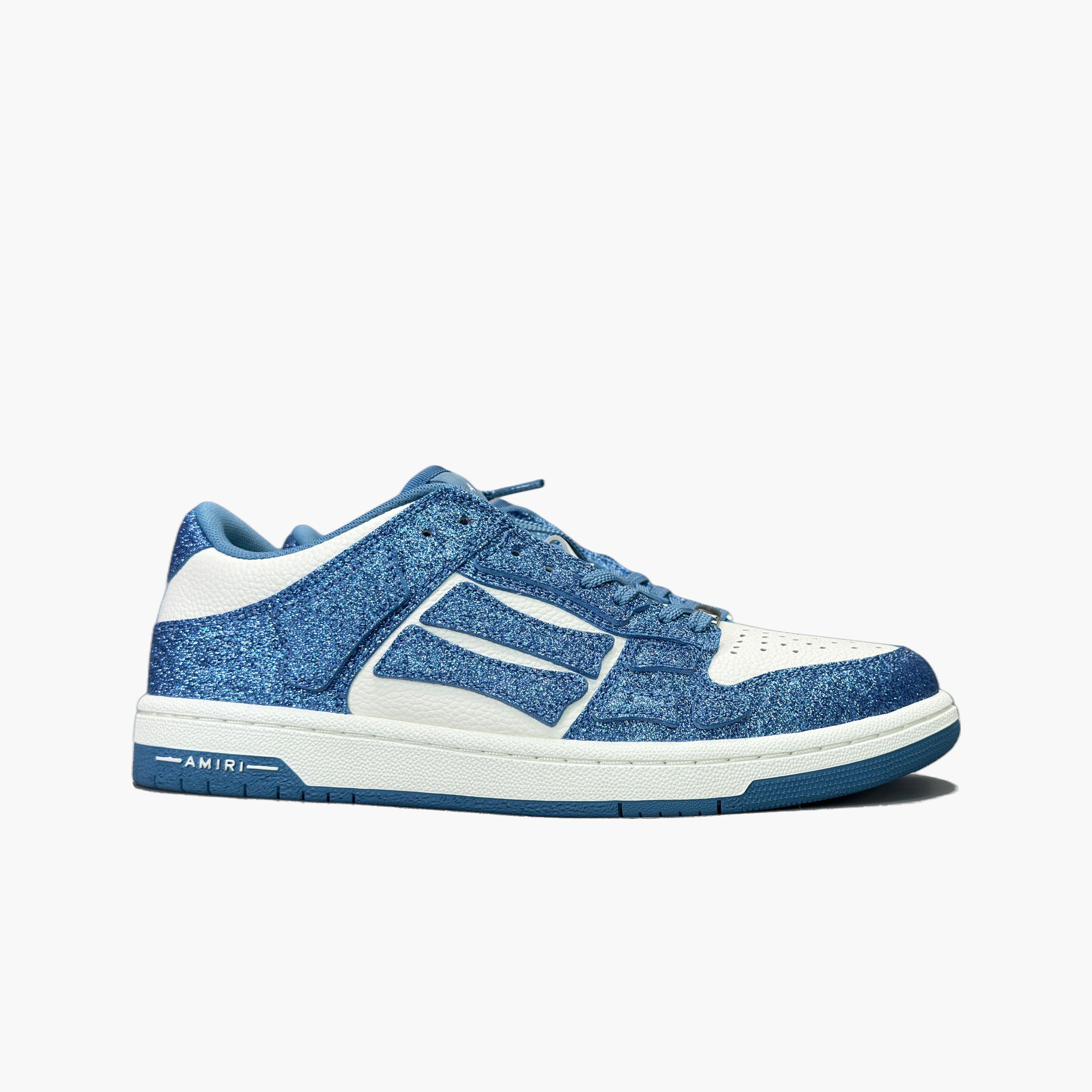 Amiri AMIRI Shimmer Skel-Top Low Sneakers Size 8 Size US 8 / EU 41 - 4 Thumbnail