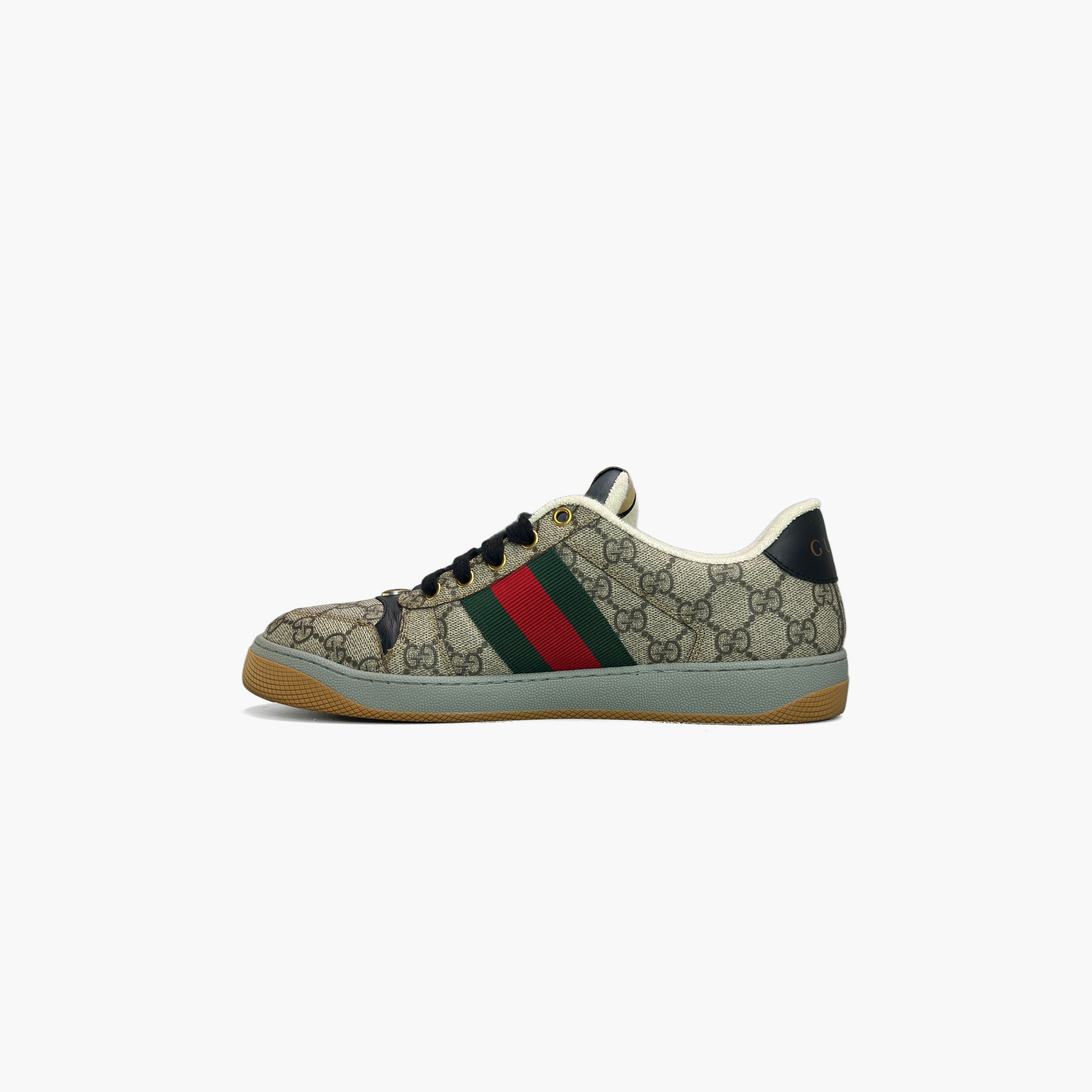 Gucci Gucci Screener GG Supreme Low-Top Sneakers Size 8.5 Size US 8.5 / EU 41-42 - 3 Thumbnail