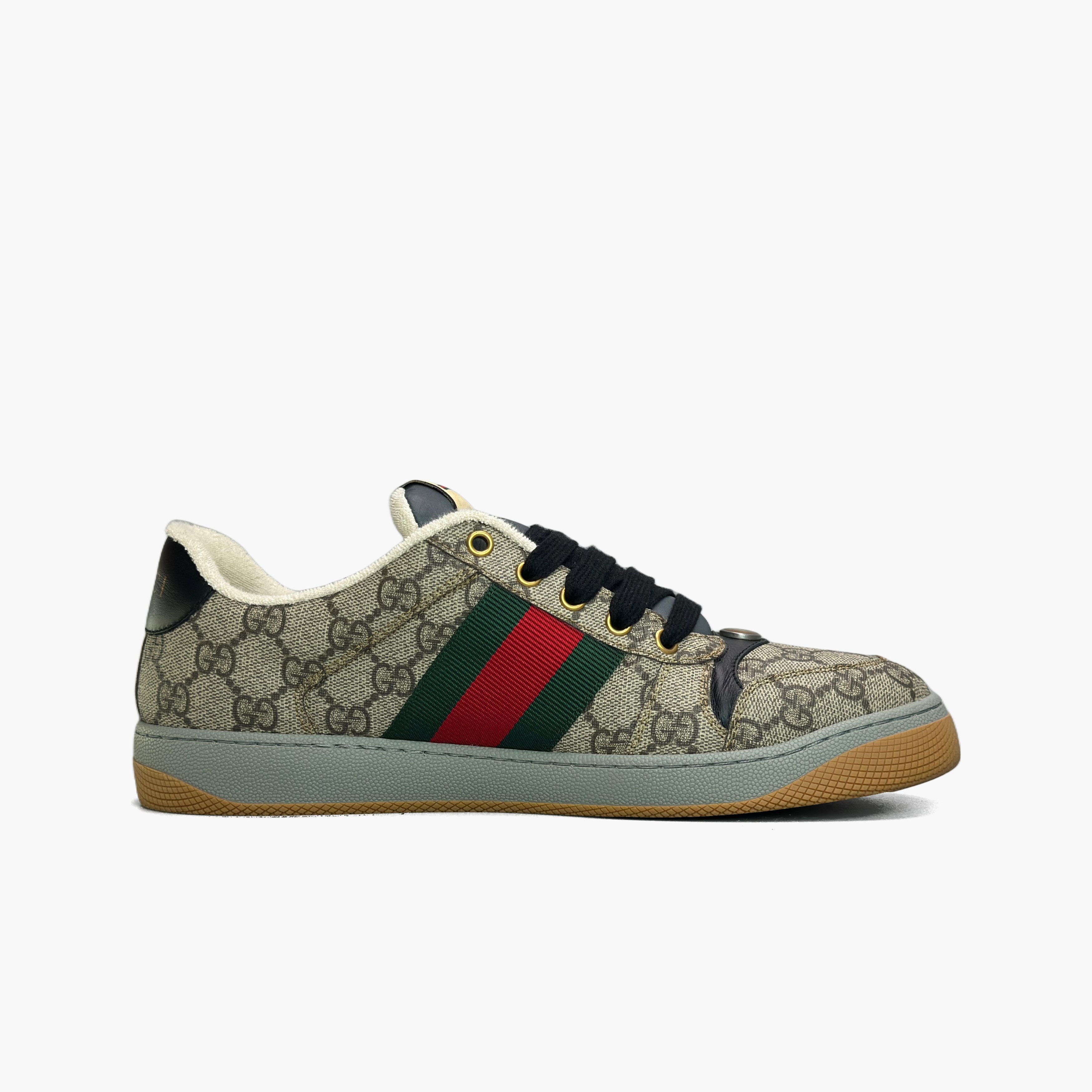 Gucci Gucci Screener GG Supreme Low-Top Sneakers Size 8.5 Size US 8.5 / EU 41-42 - 2 Thumbnail