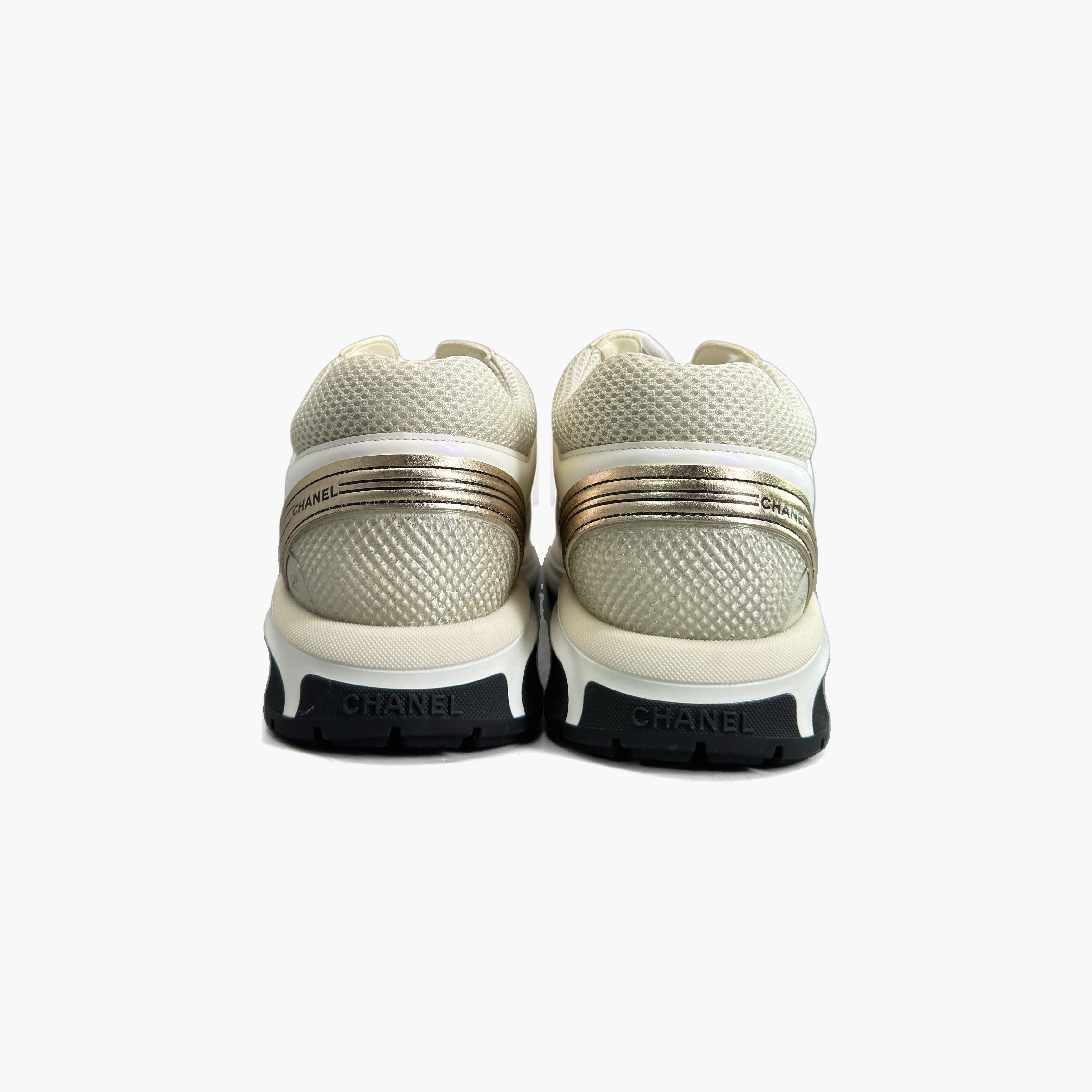 Chanel Chanel Logo Mesh Low-Top Sneakers Size 42 Size US 12 / IT 42 - 6 Thumbnail