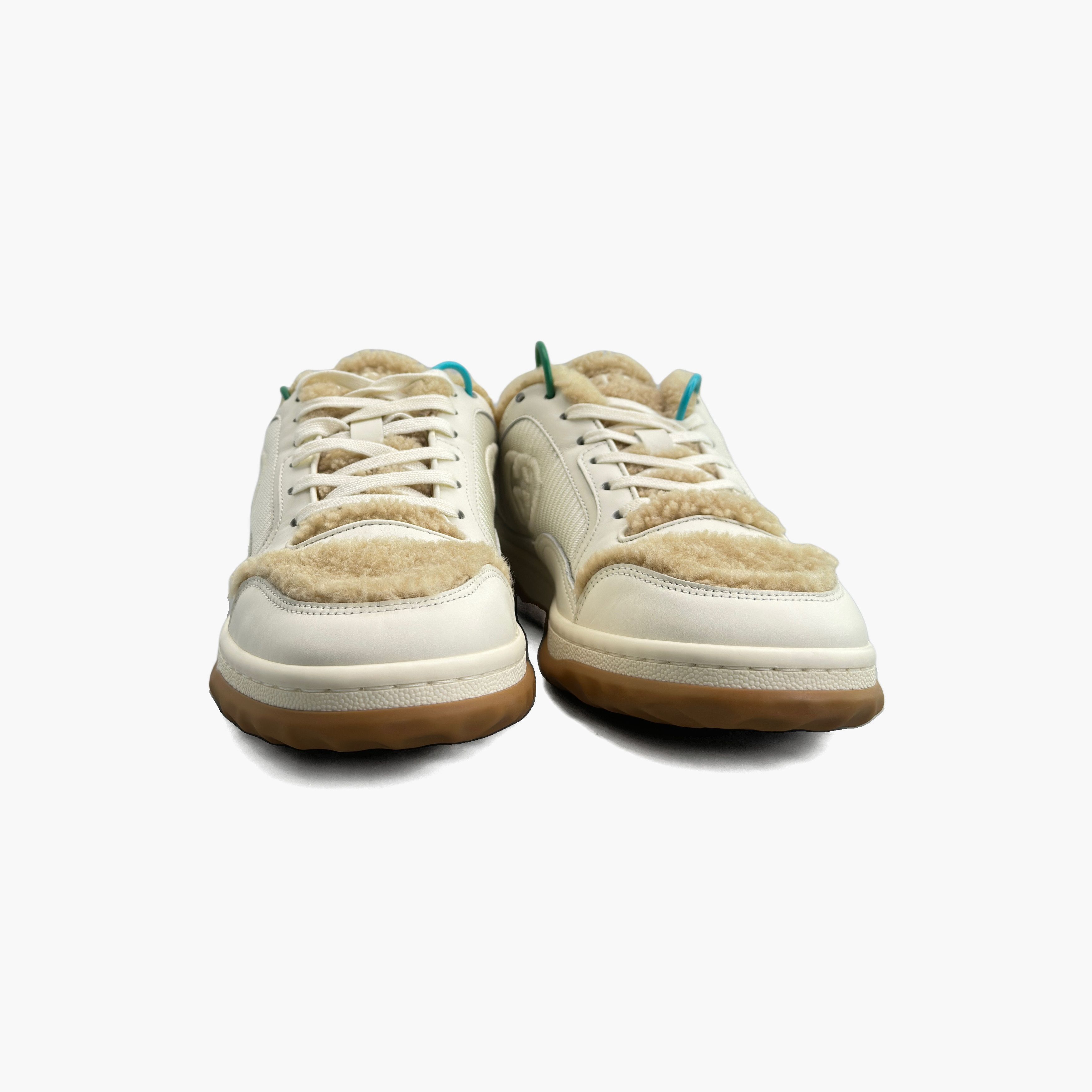 Gucci Gucci Mac80 Fur Trim Sneakers Size 8 Size US 8 / EU 41 - 5 Thumbnail