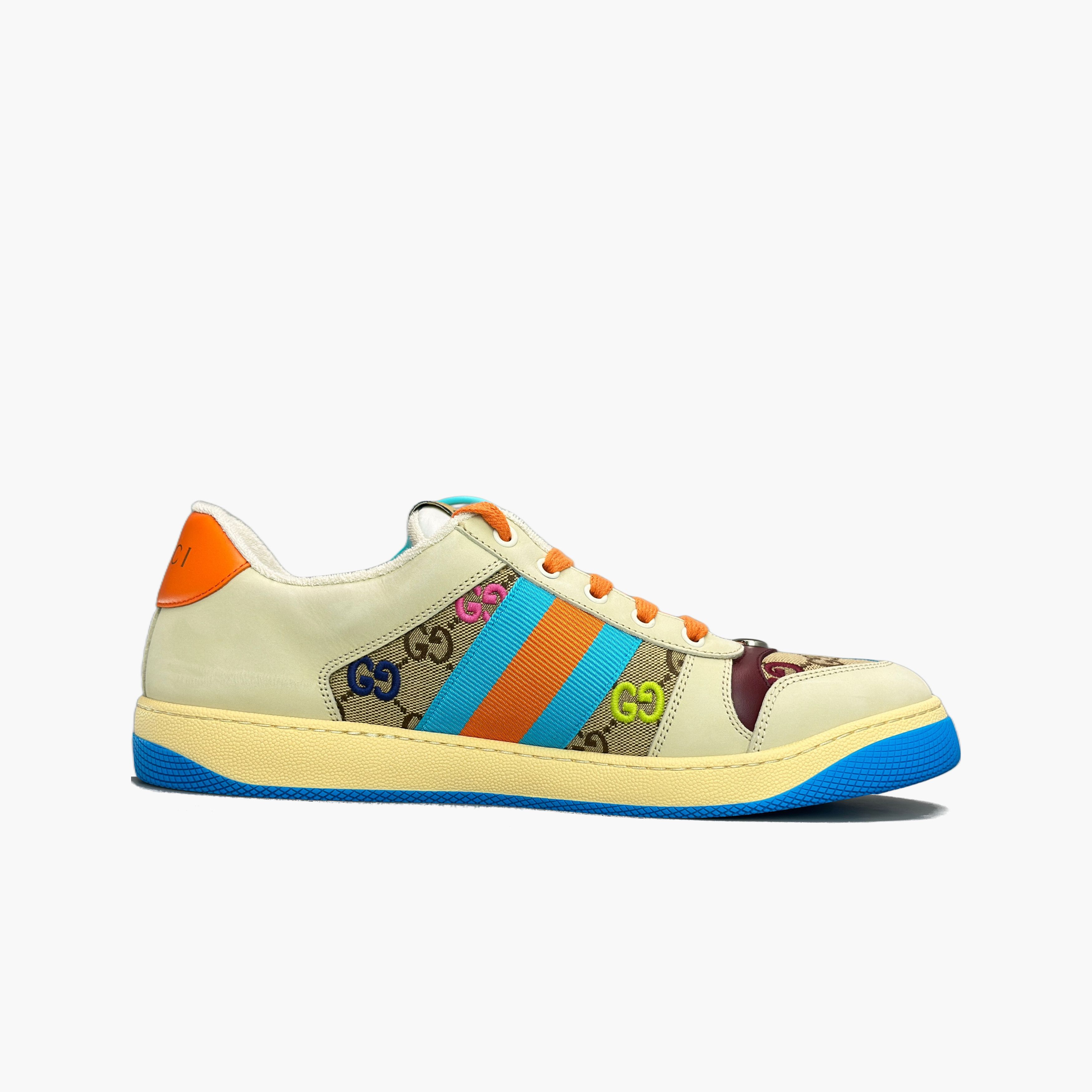 Gucci Gucci Screener Multi-Color Sneakers Size 11 Size US 11 / EU 44 - 2 Thumbnail