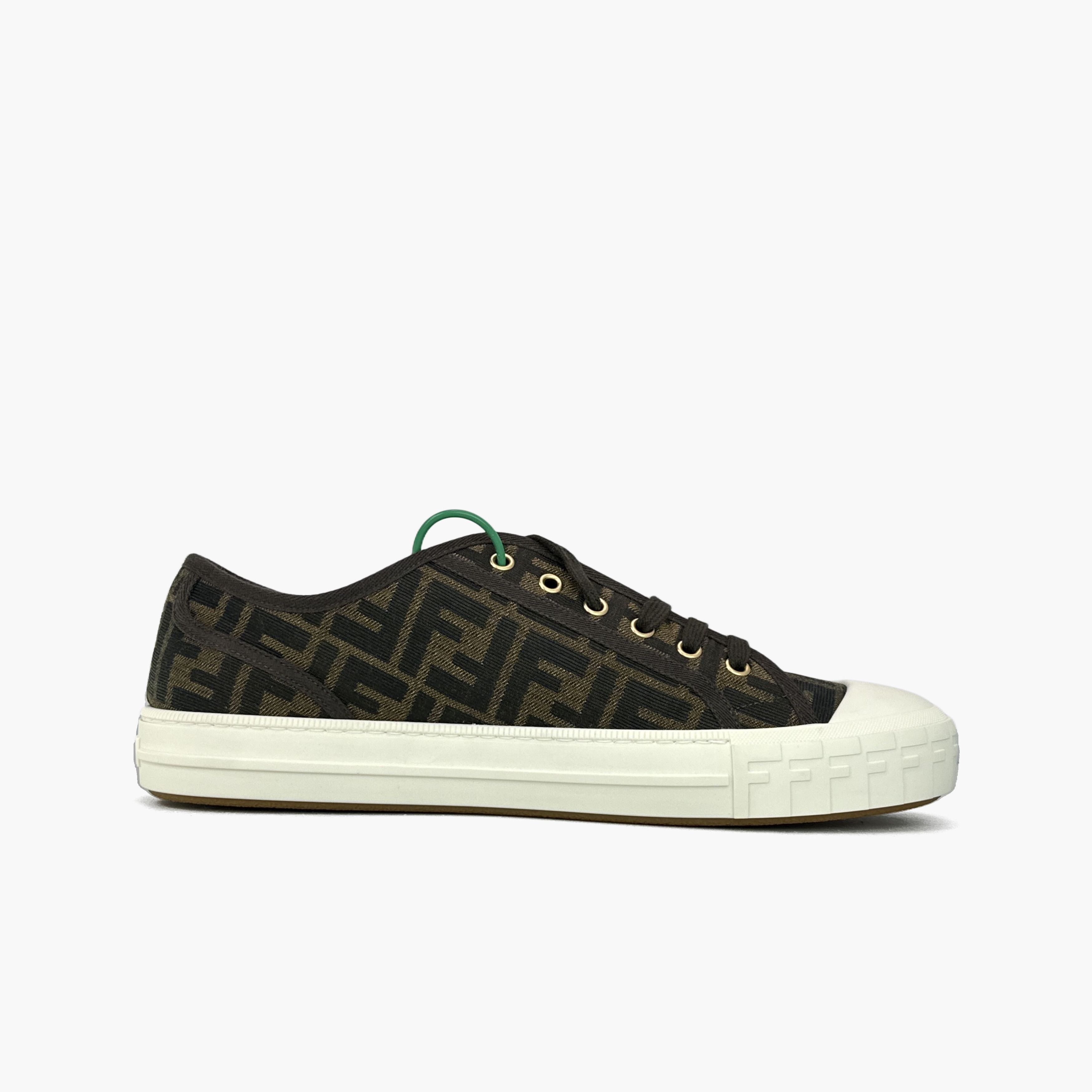 Fendi Fendi FF Logo Low-Top Sneakers Size 10.5 Size US 10.5 / EU 43-44 - 2 Thumbnail
