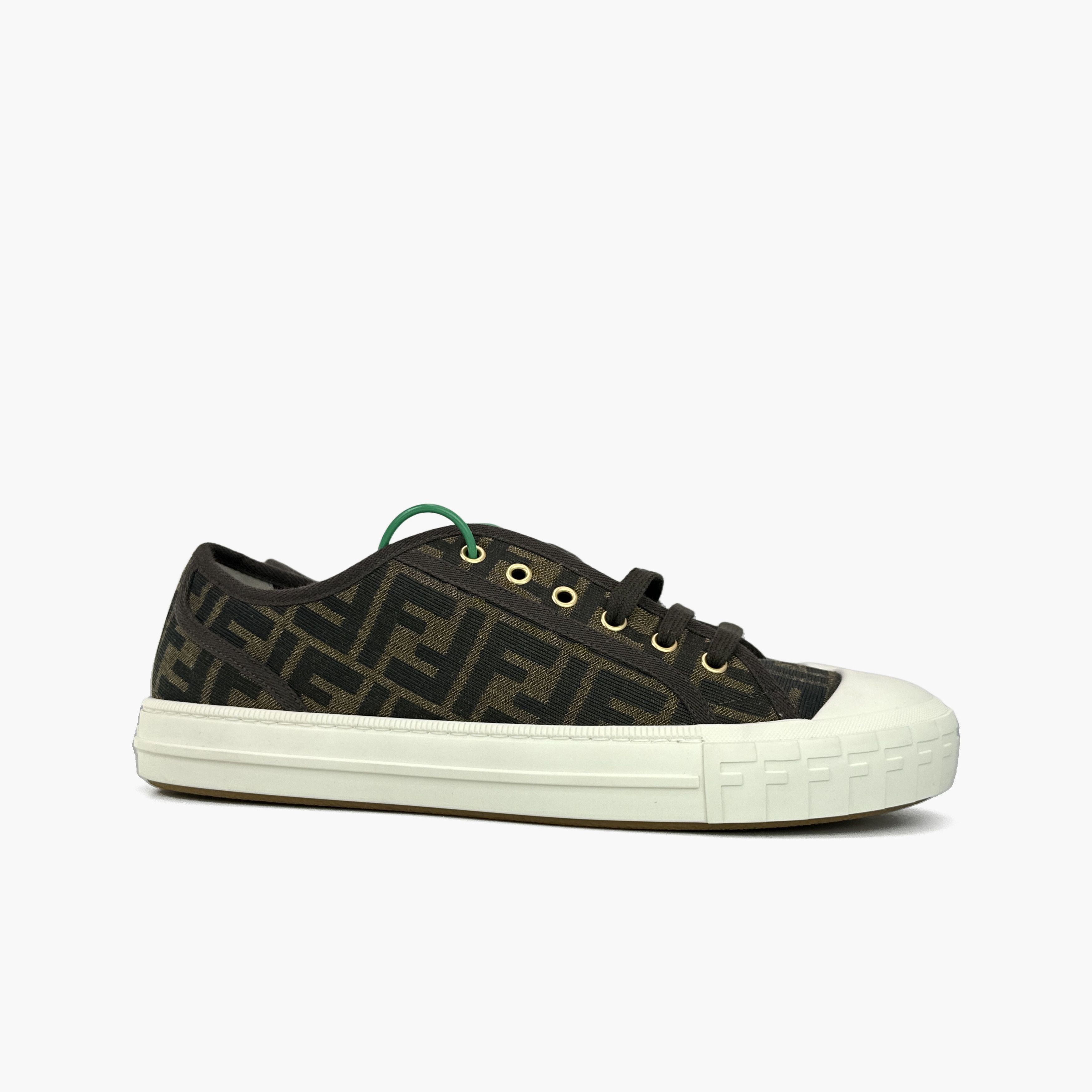 Fendi Fendi FF Logo Low-Top Sneakers Size 10.5 Size US 10.5 / EU 43-44 - 4 Thumbnail