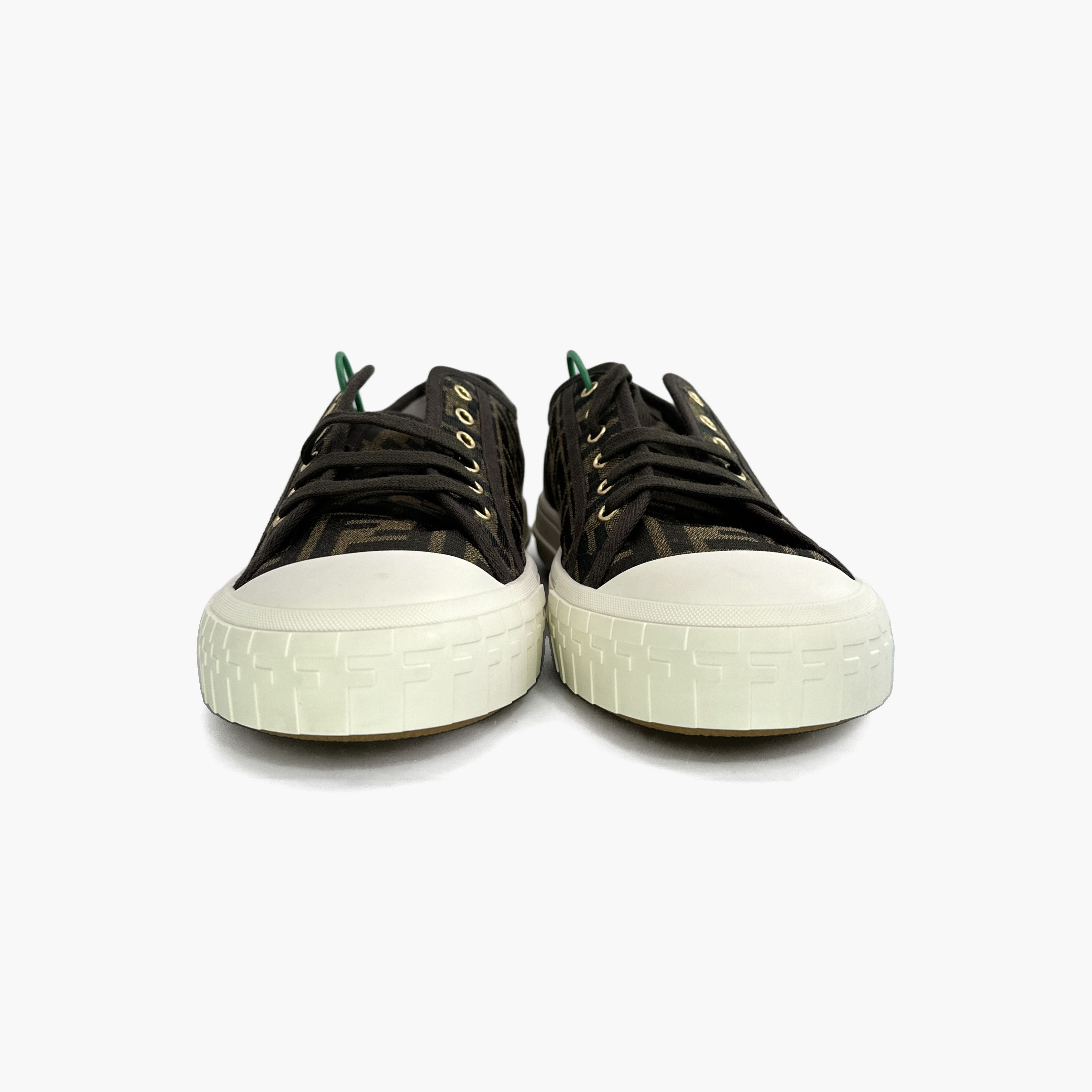 Fendi Fendi FF Logo Low-Top Sneakers Size 10.5 Size US 10.5 / EU 43-44 - 5 Thumbnail