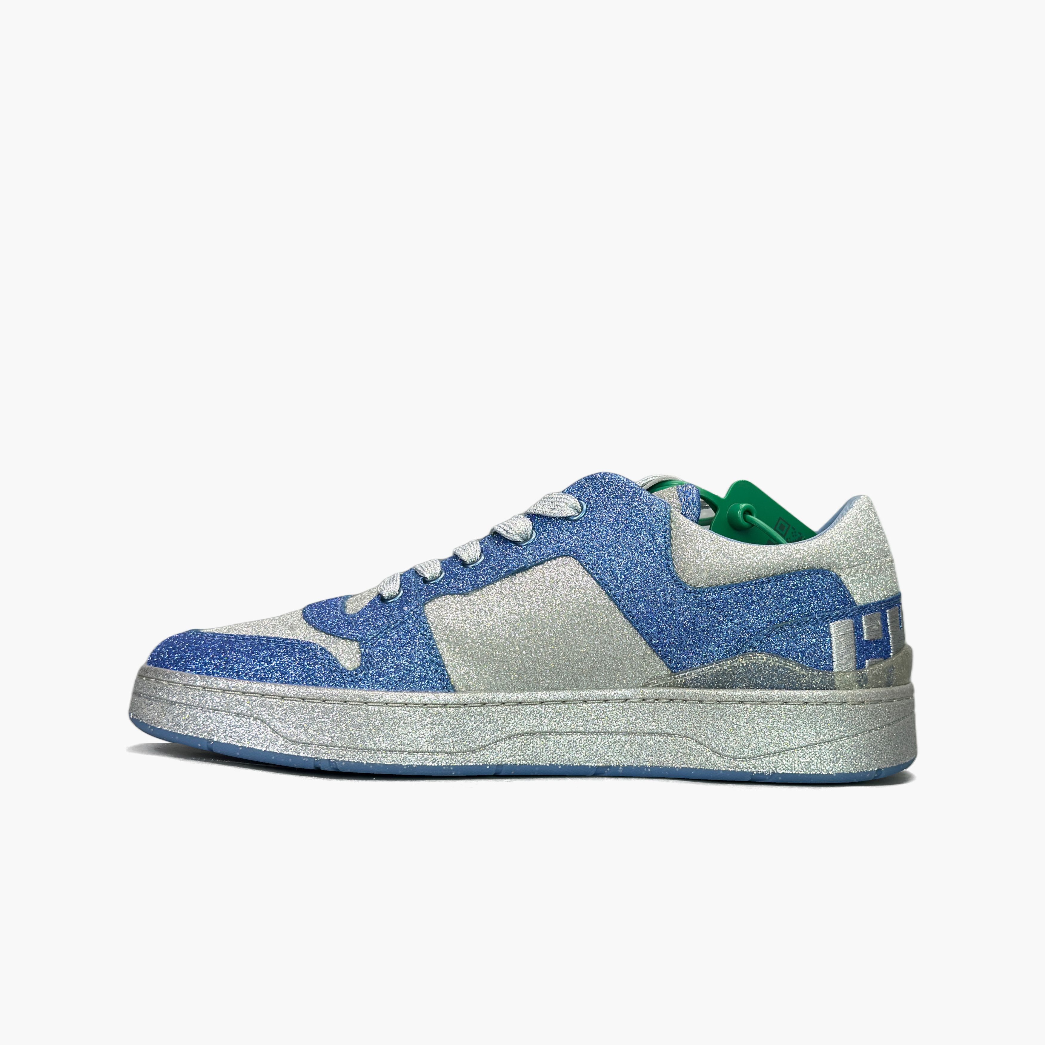 Jimmy Choo Jimmy Choo Florent Glitter Low-Top Sneakers US 9.5 Size US 9.5 / EU 42-43 - 3 Thumbnail