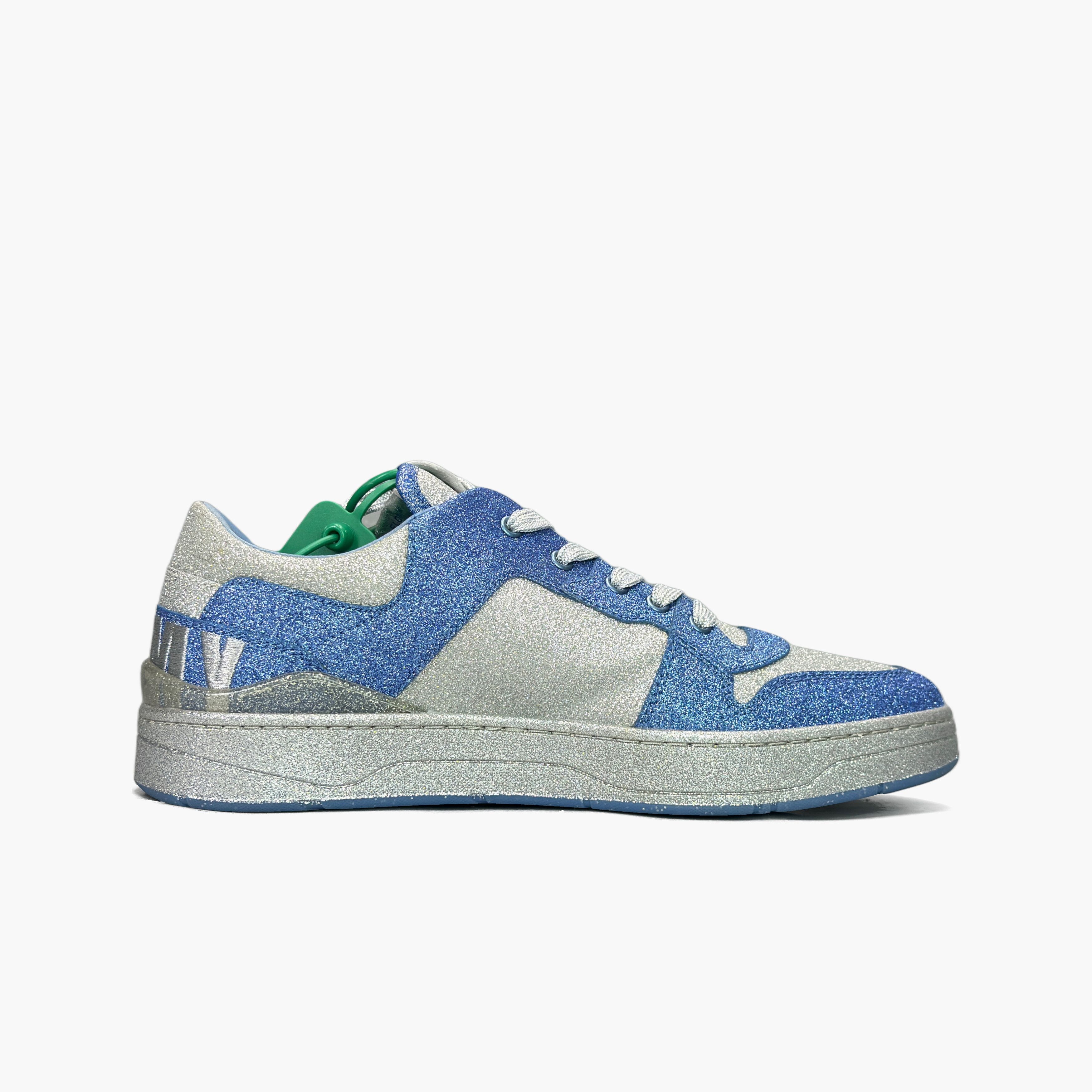 Jimmy Choo Jimmy Choo Florent Glitter Low-Top Sneakers US 9.5 Size US 9.5 / EU 42-43 - 2 Thumbnail