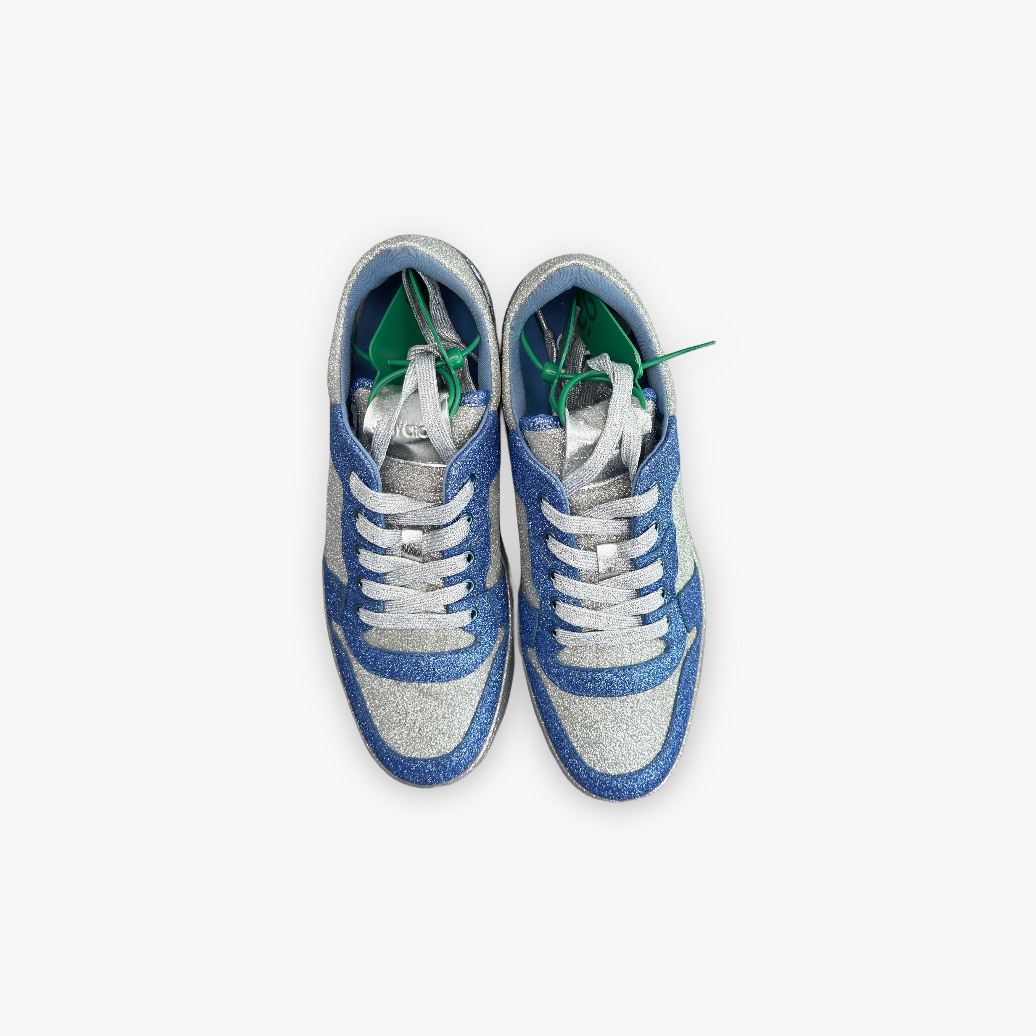 Jimmy Choo Jimmy Choo Florent Glitter Low-Top Sneakers US 9.5 Size US 9.5 / EU 42-43 - 9 Thumbnail
