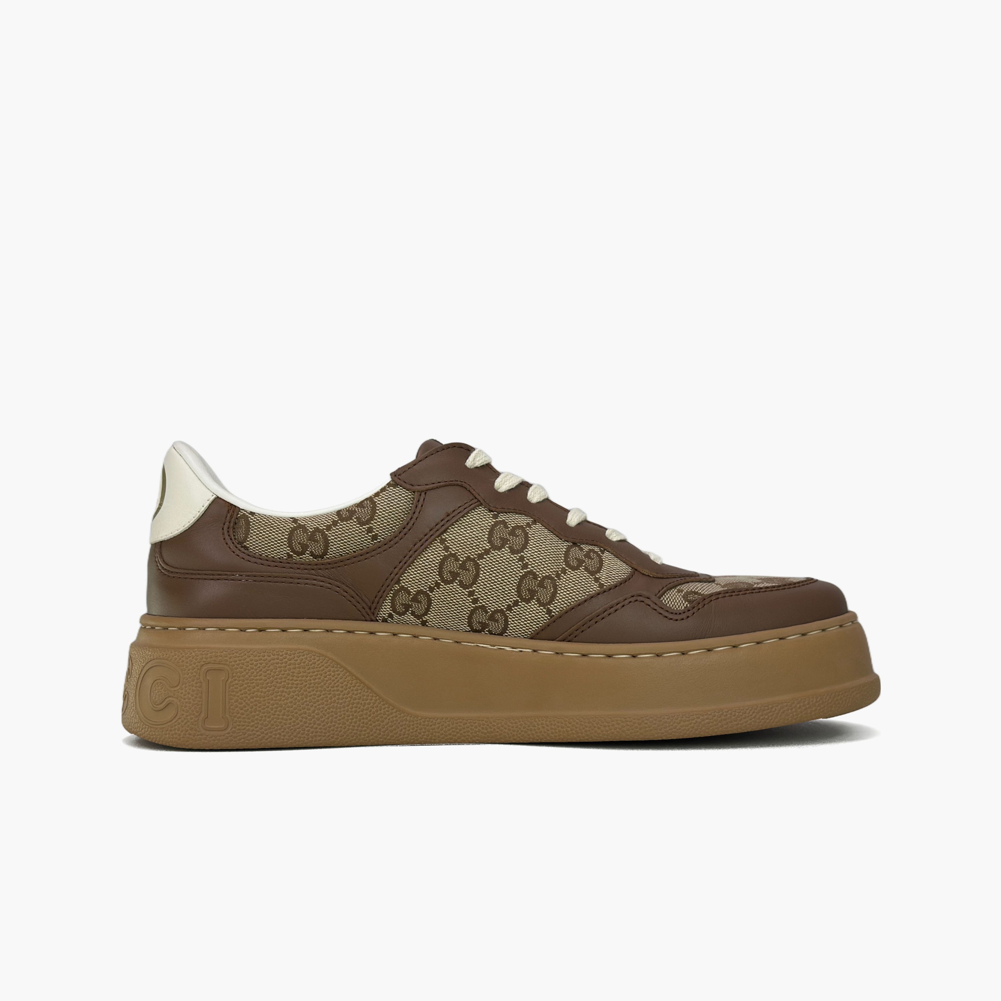 Gucci Gucci Monogram Platform Low-Top Sneakers Size 40.5 Size US 7.5 / EU 40-41 - 2 Thumbnail