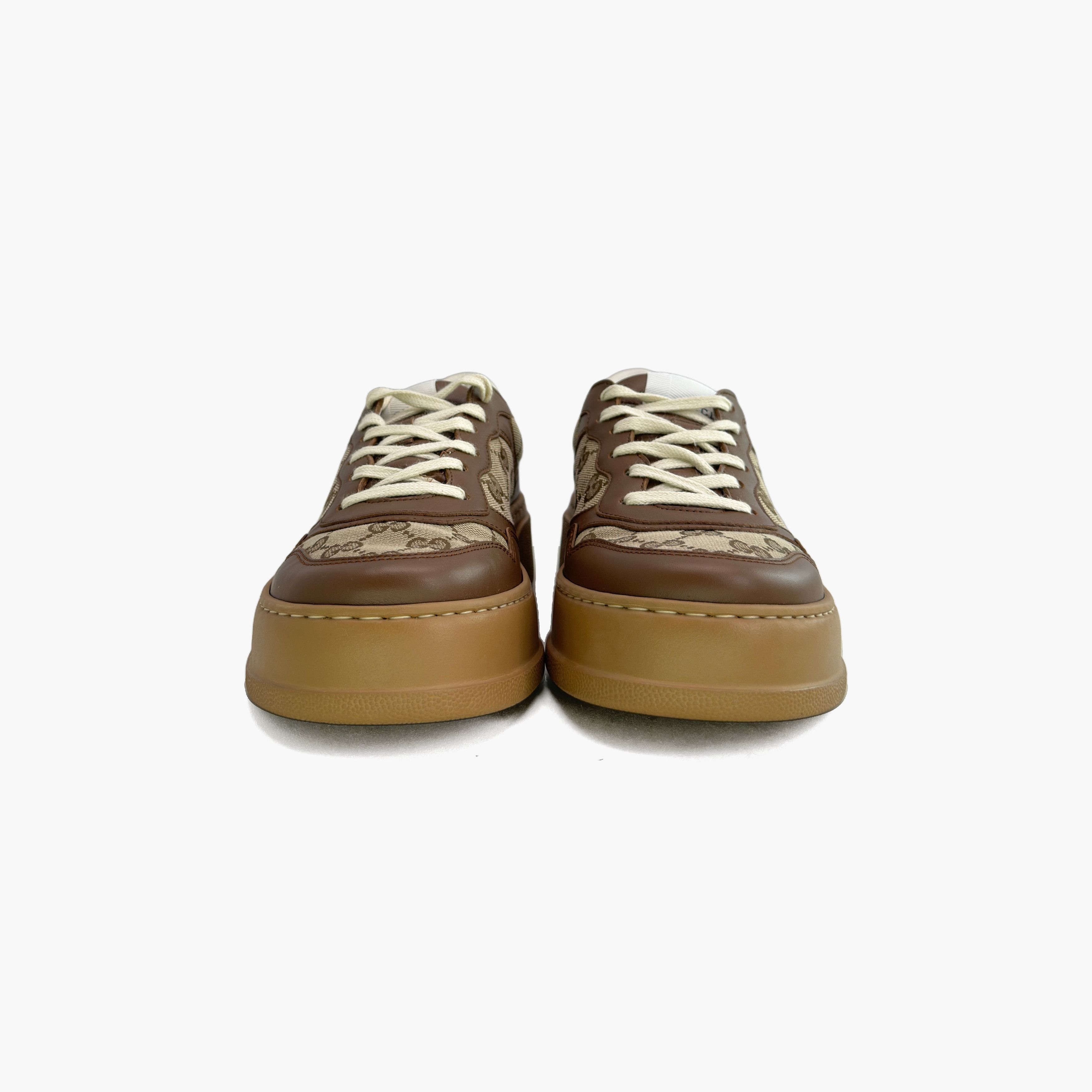Gucci Gucci Monogram Platform Low-Top Sneakers Size 40.5 Size US 7.5 / EU 40-41 - 5 Thumbnail