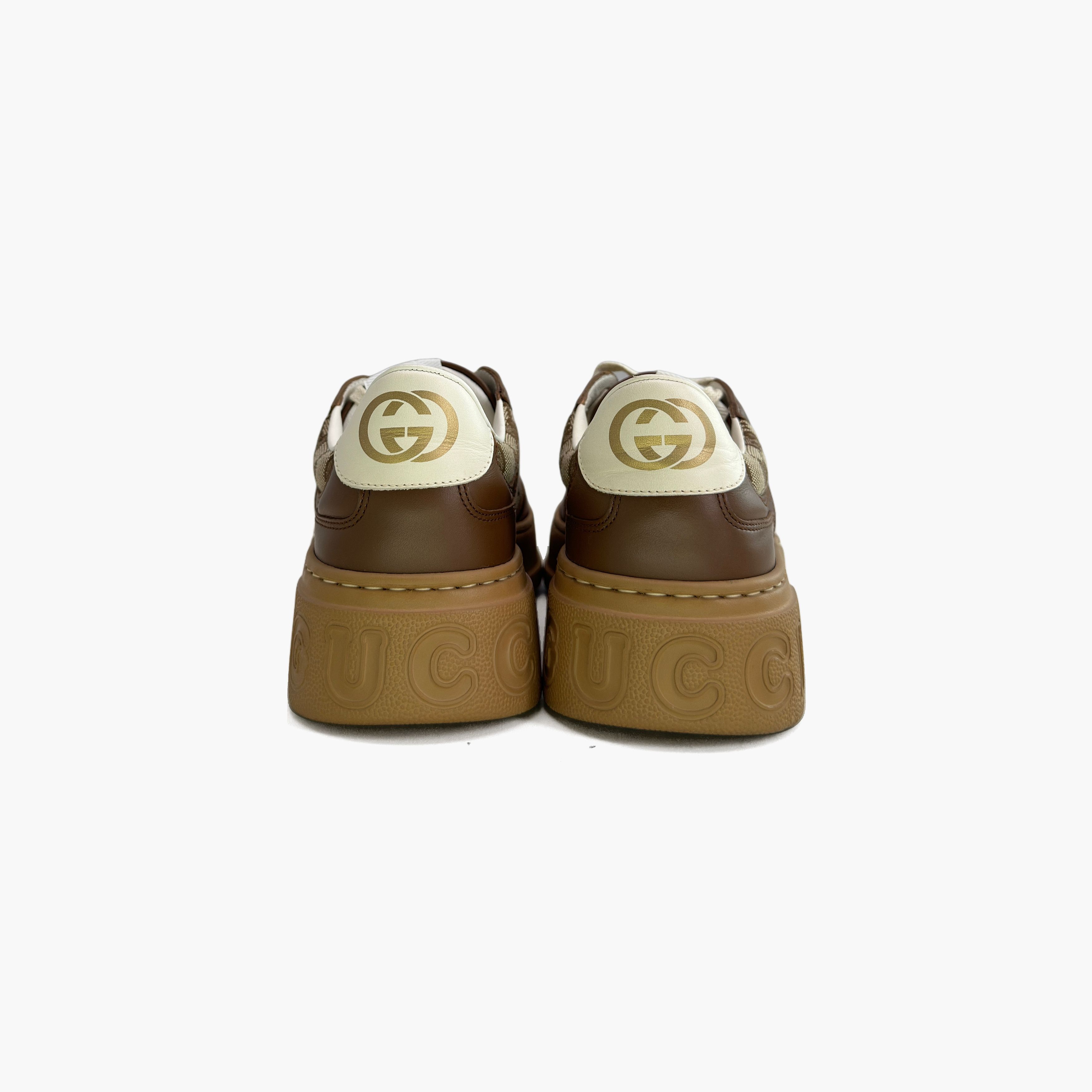 Gucci Gucci Monogram Platform Low-Top Sneakers Size 40.5 Size US 7.5 / EU 40-41 - 6 Thumbnail
