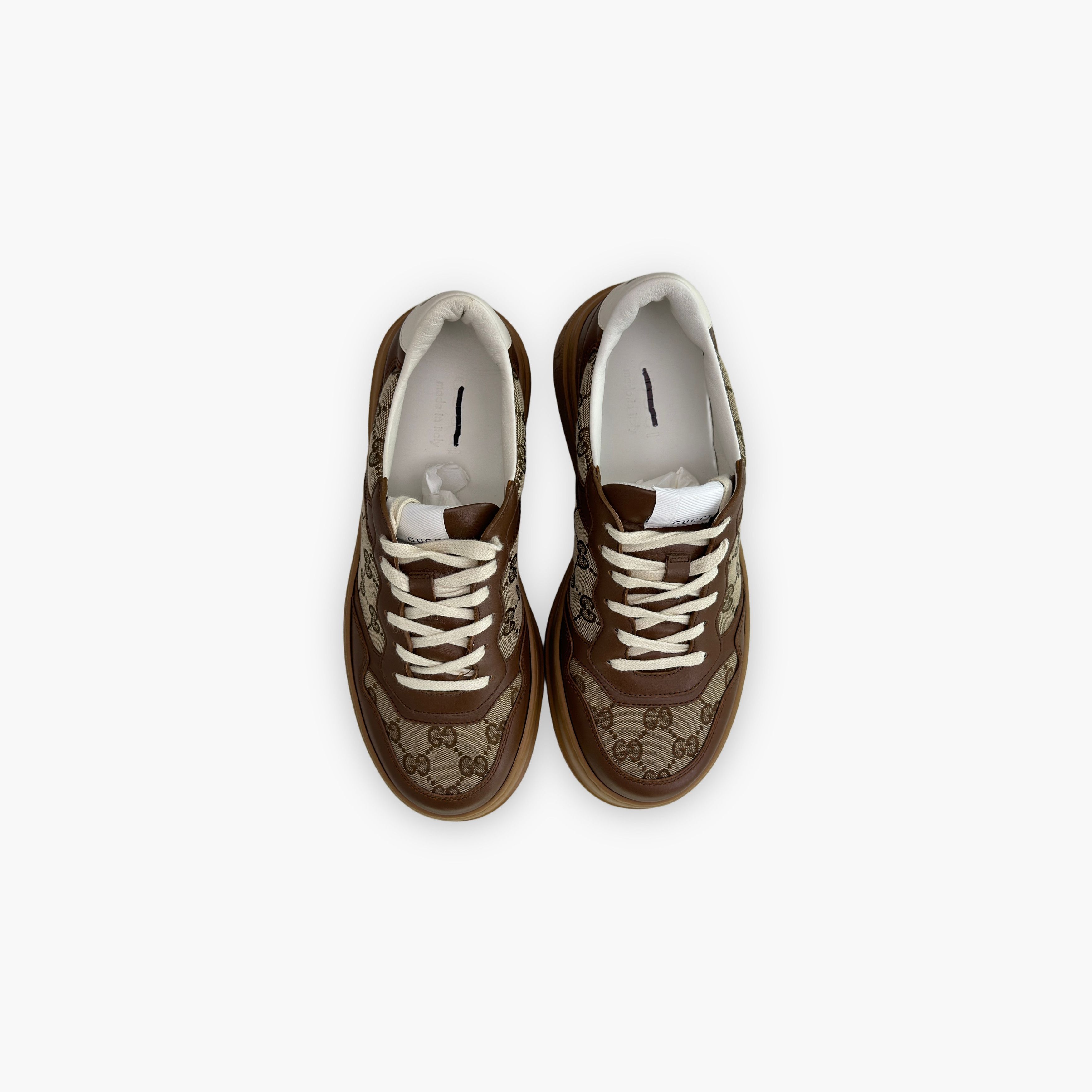 Gucci Gucci Monogram Platform Low-Top Sneakers Size 40.5 Size US 7.5 / EU 40-41 - 9 Thumbnail