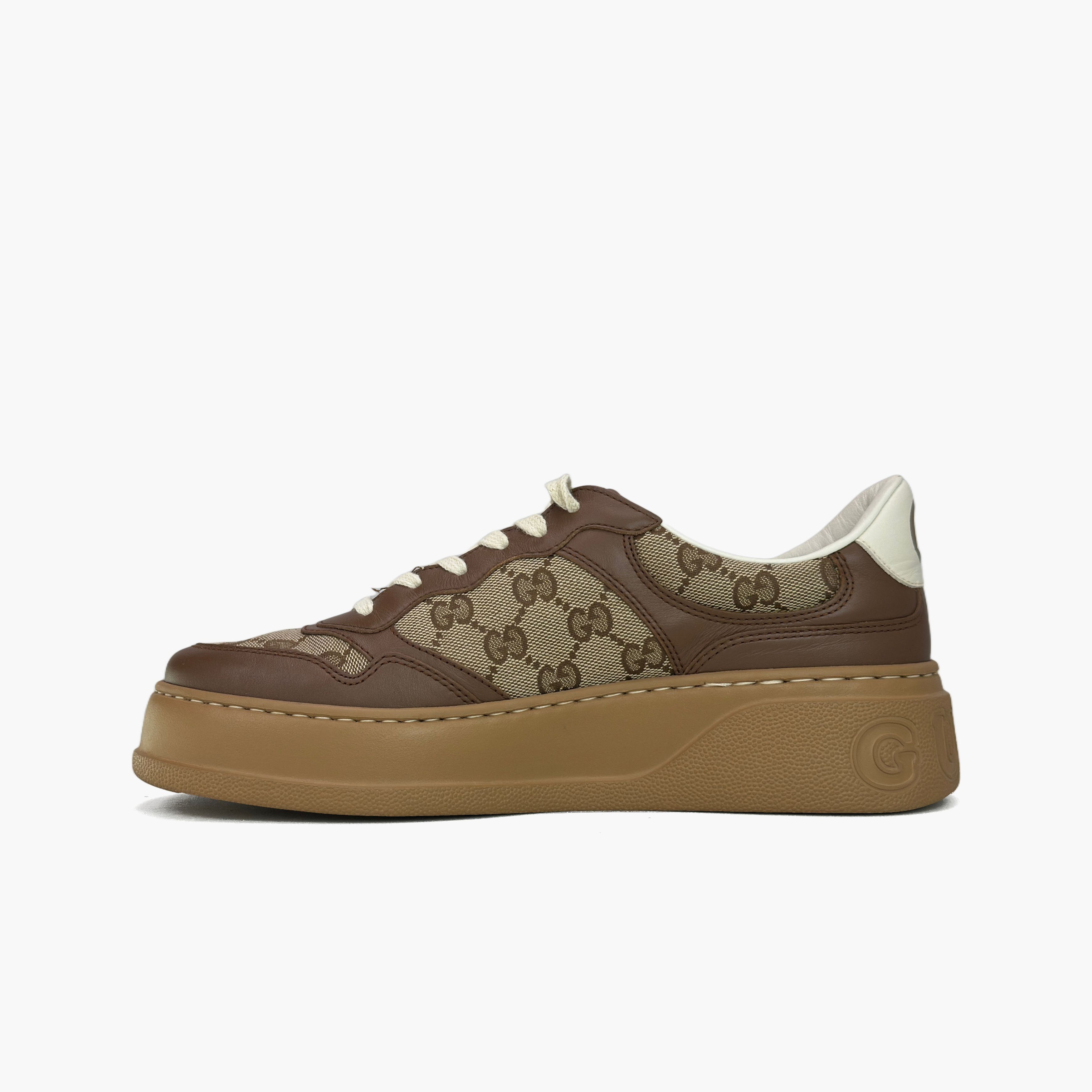 Gucci Gucci Monogram Platform Low-Top Sneakers Size 40.5 Size US 7.5 / EU 40-41 - 3 Thumbnail