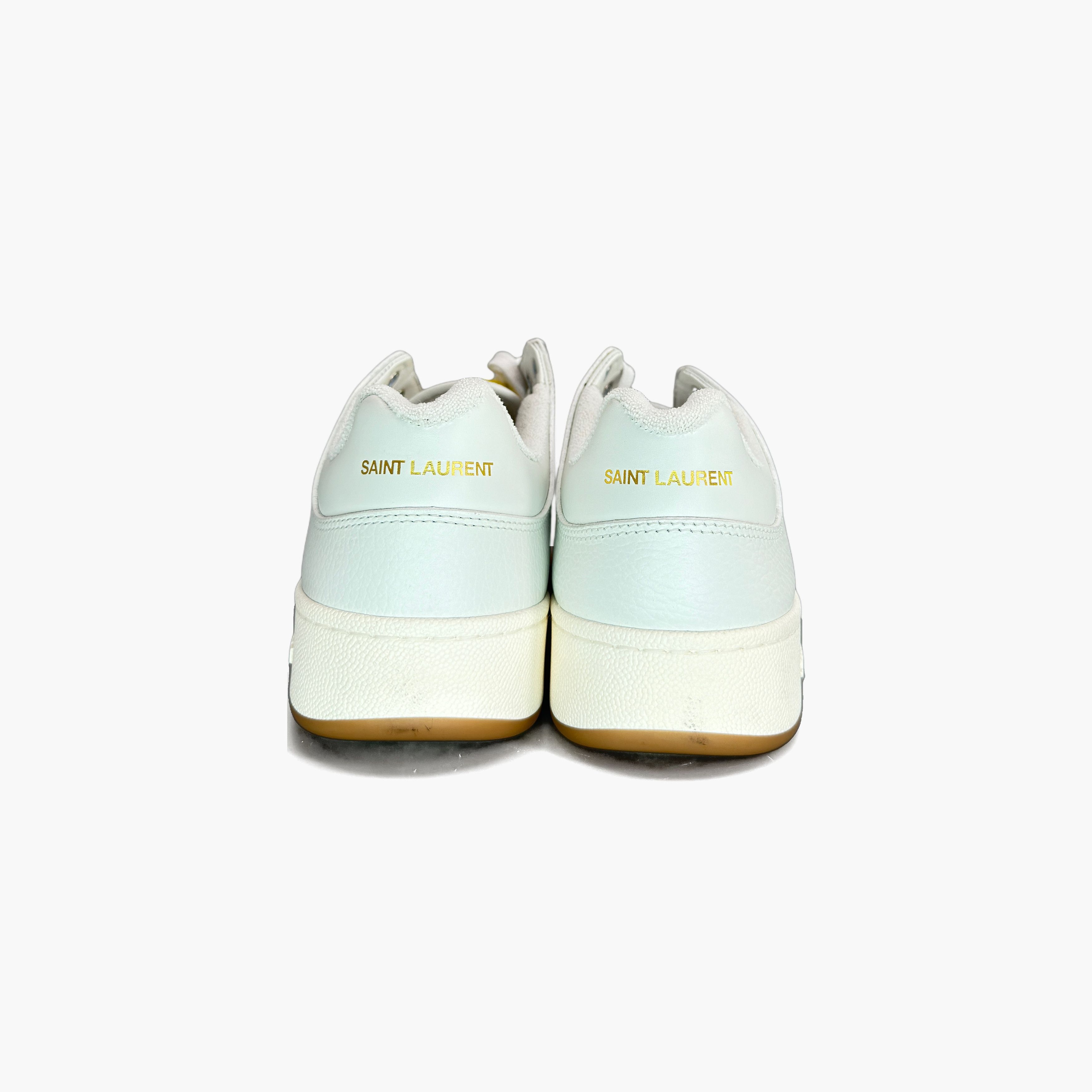Saint Laurent Paris Saint Laurent Perforated Leather Low-Top Sneakers Size 44 Size US 11 / EU 44 - 6 Thumbnail