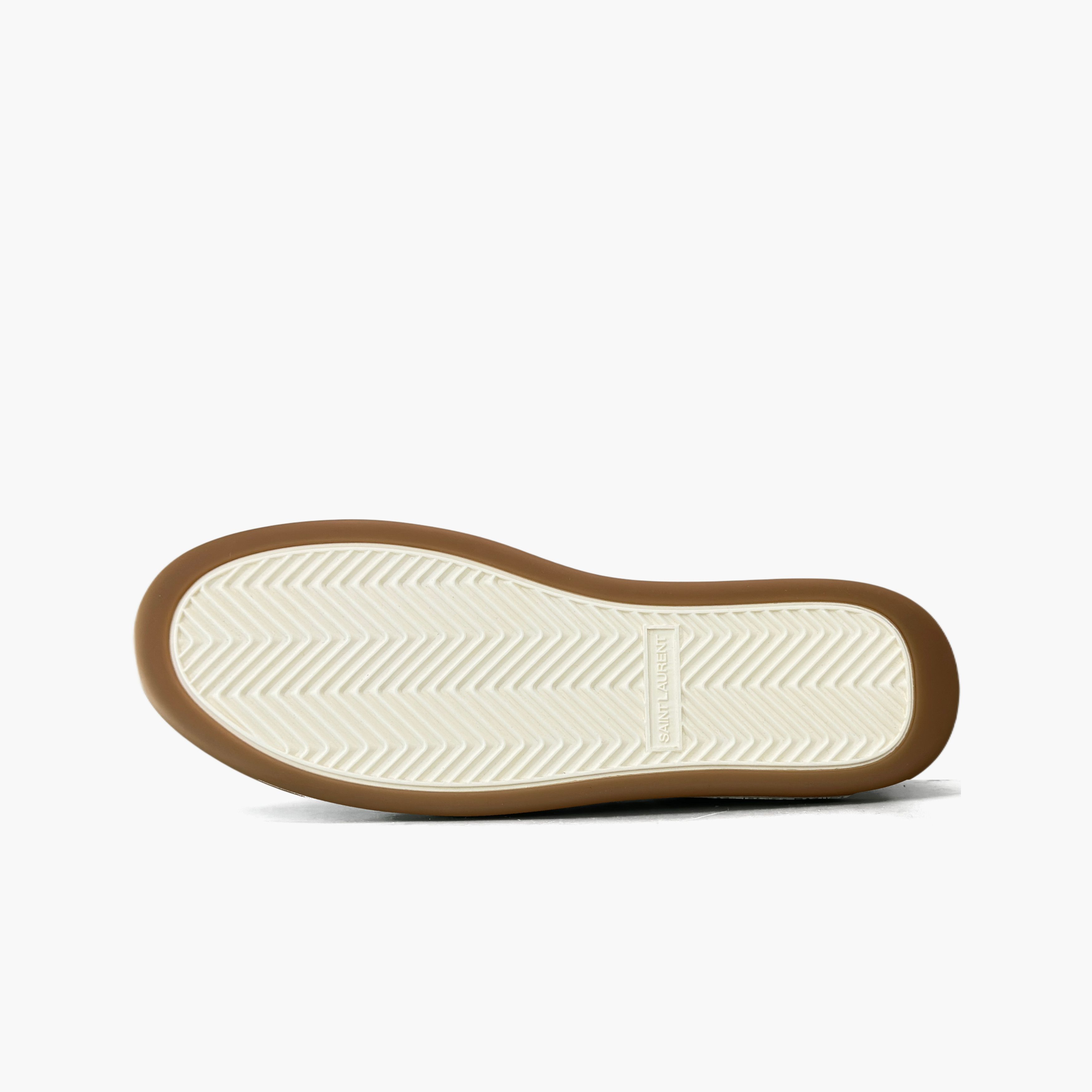 Saint Laurent Paris Saint Laurent Perforated Leather Low-Top Sneakers Size 44 Size US 11 / EU 44 - 8 Thumbnail