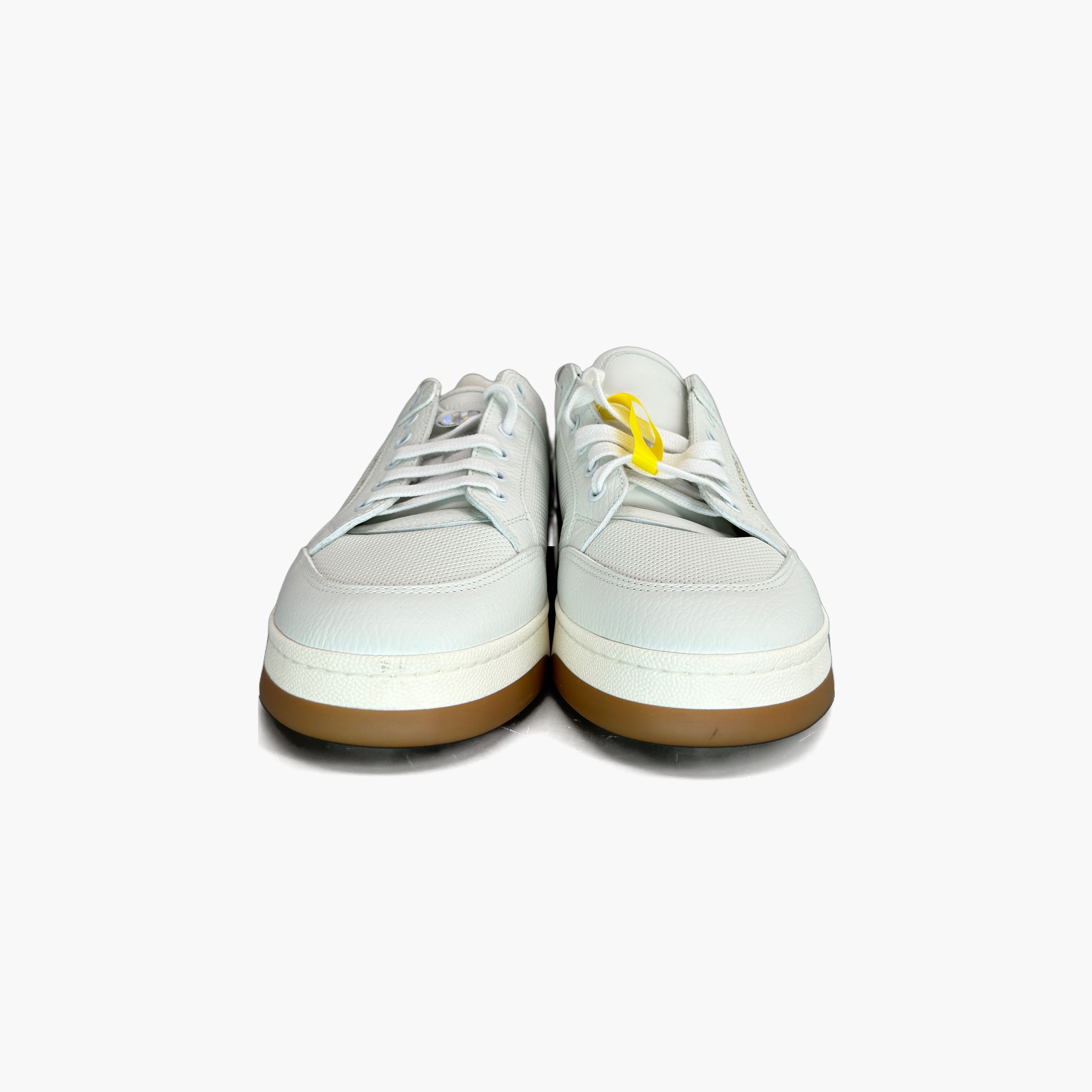 Saint Laurent Paris Saint Laurent Perforated Leather Low-Top Sneakers Size 44 Size US 11 / EU 44 - 5 Thumbnail