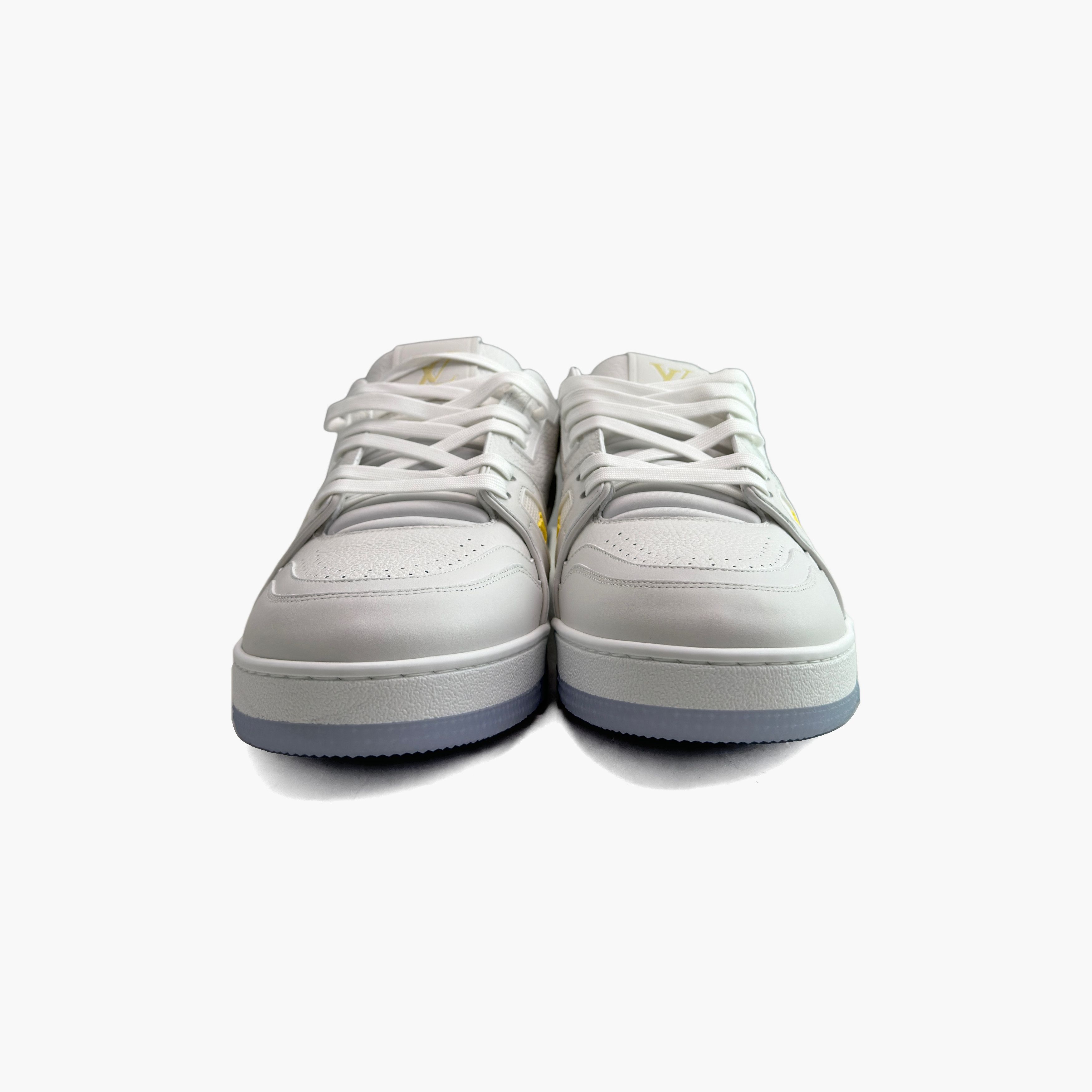 Louis Vuitton Louis Vuitton Floral Embroidered Trainer Sneakers Size 11 Size US 11 / EU 44 - 5 Thumbnail