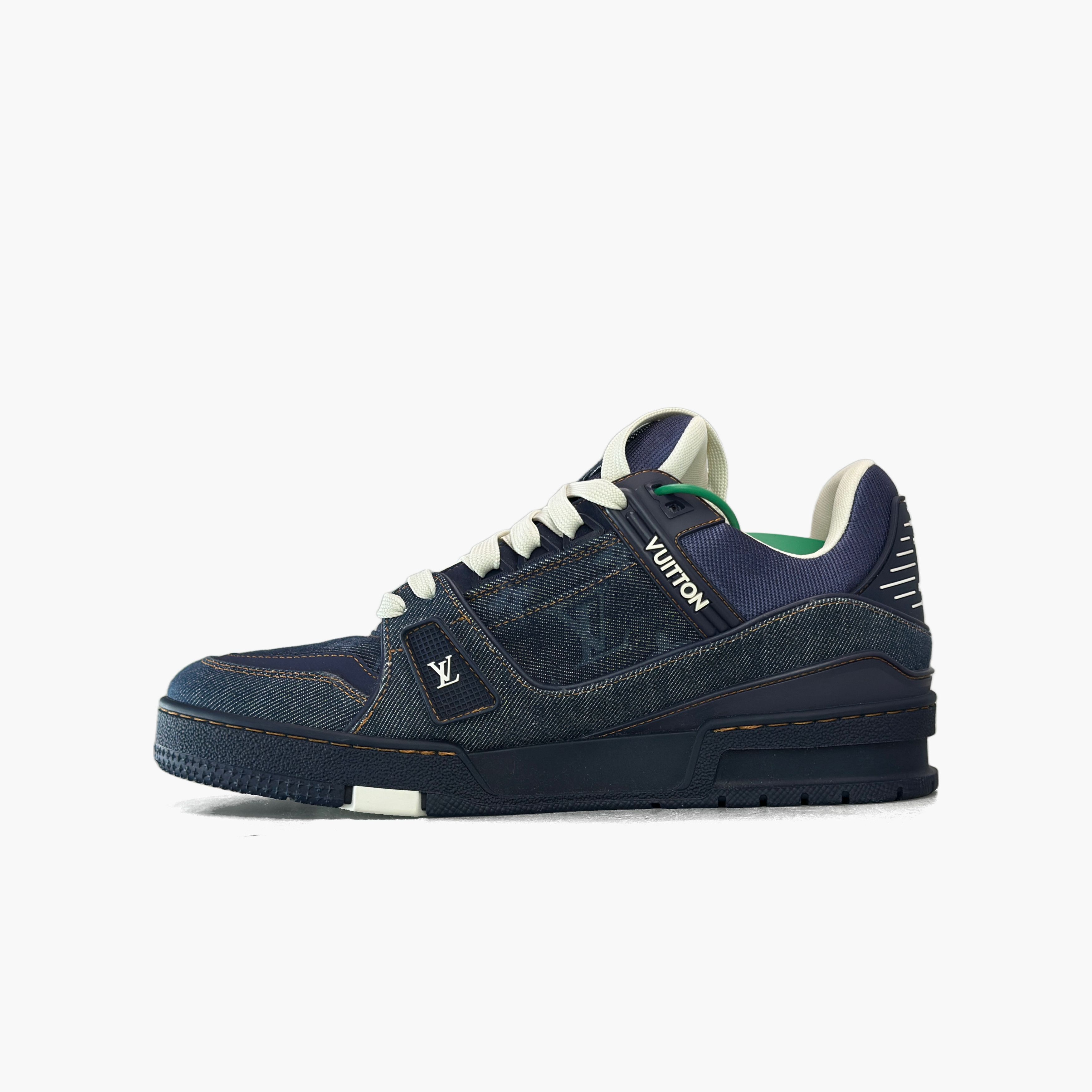 Louis Vuitton Louis Vuitton Denim Trainer Sneakers US 7 Size US 7 / EU 40 - 3 Thumbnail