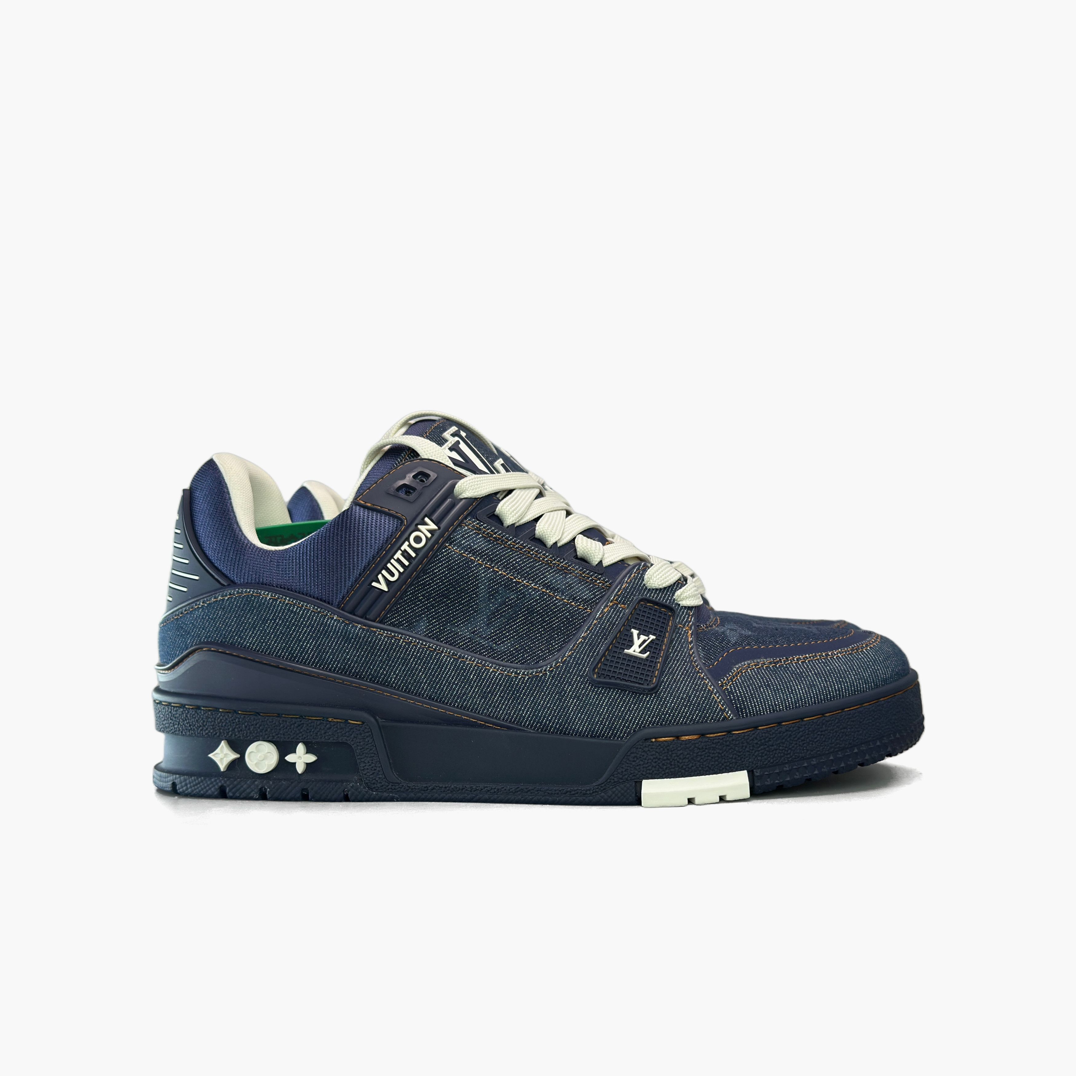 Louis Vuitton Louis Vuitton Denim Trainer Sneakers US 7 Size US 7 / EU 40 - 4 Thumbnail