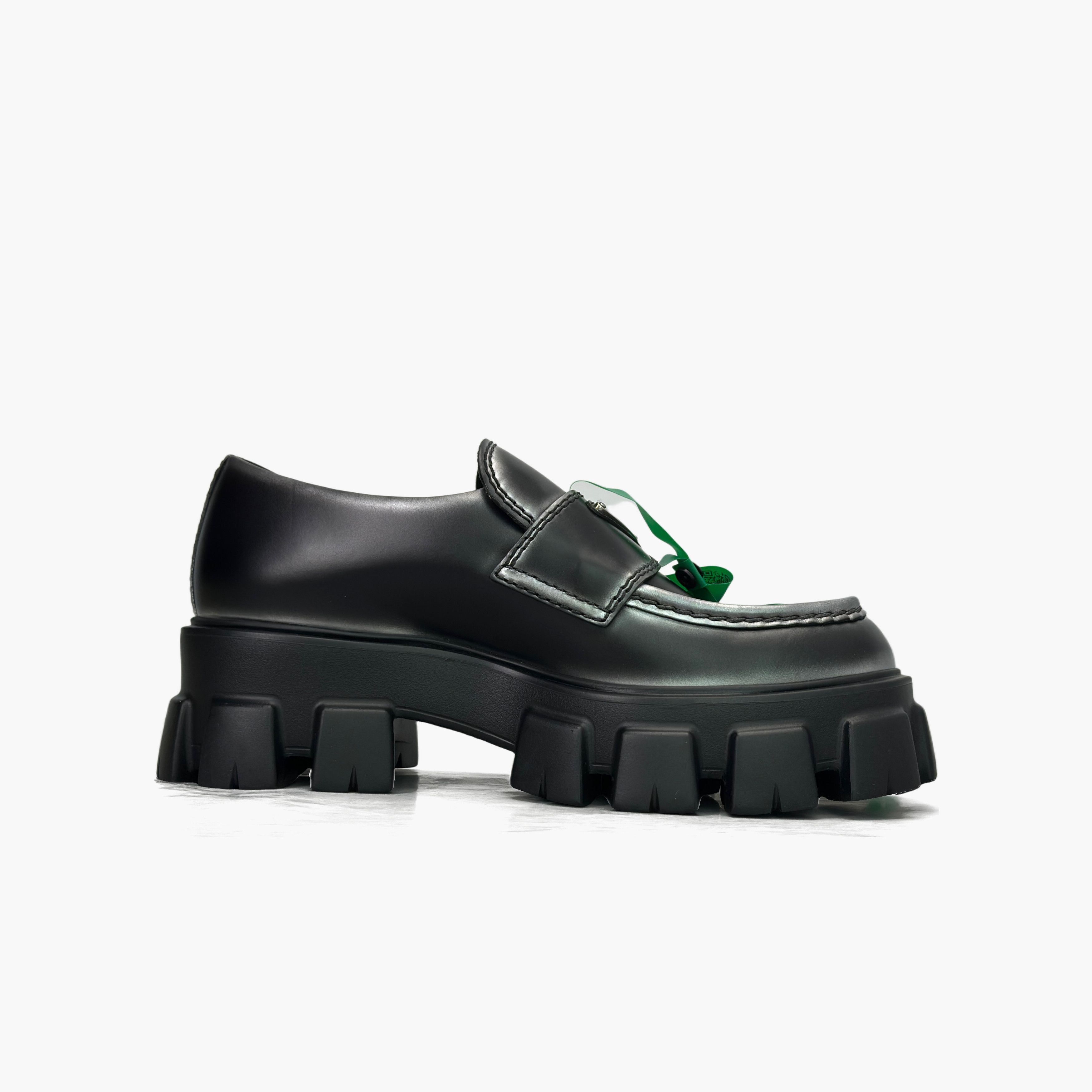 Prada Prada Monolith Leather Loafers Size 6.5 Size US 6 / EU 39 - 2 Thumbnail
