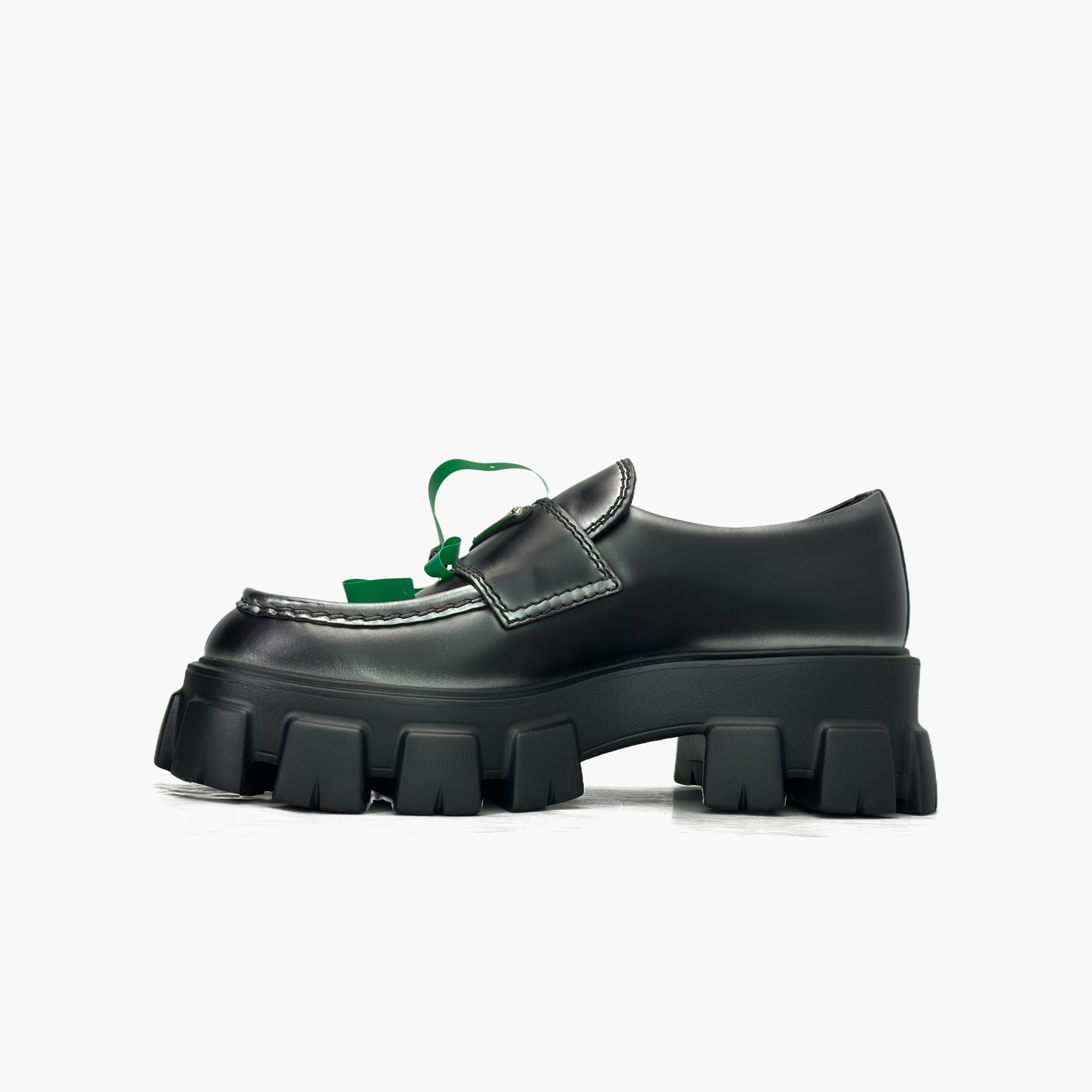 Prada Prada Monolith Leather Loafers Size 6.5 Size US 6 / EU 39 - 3 Thumbnail