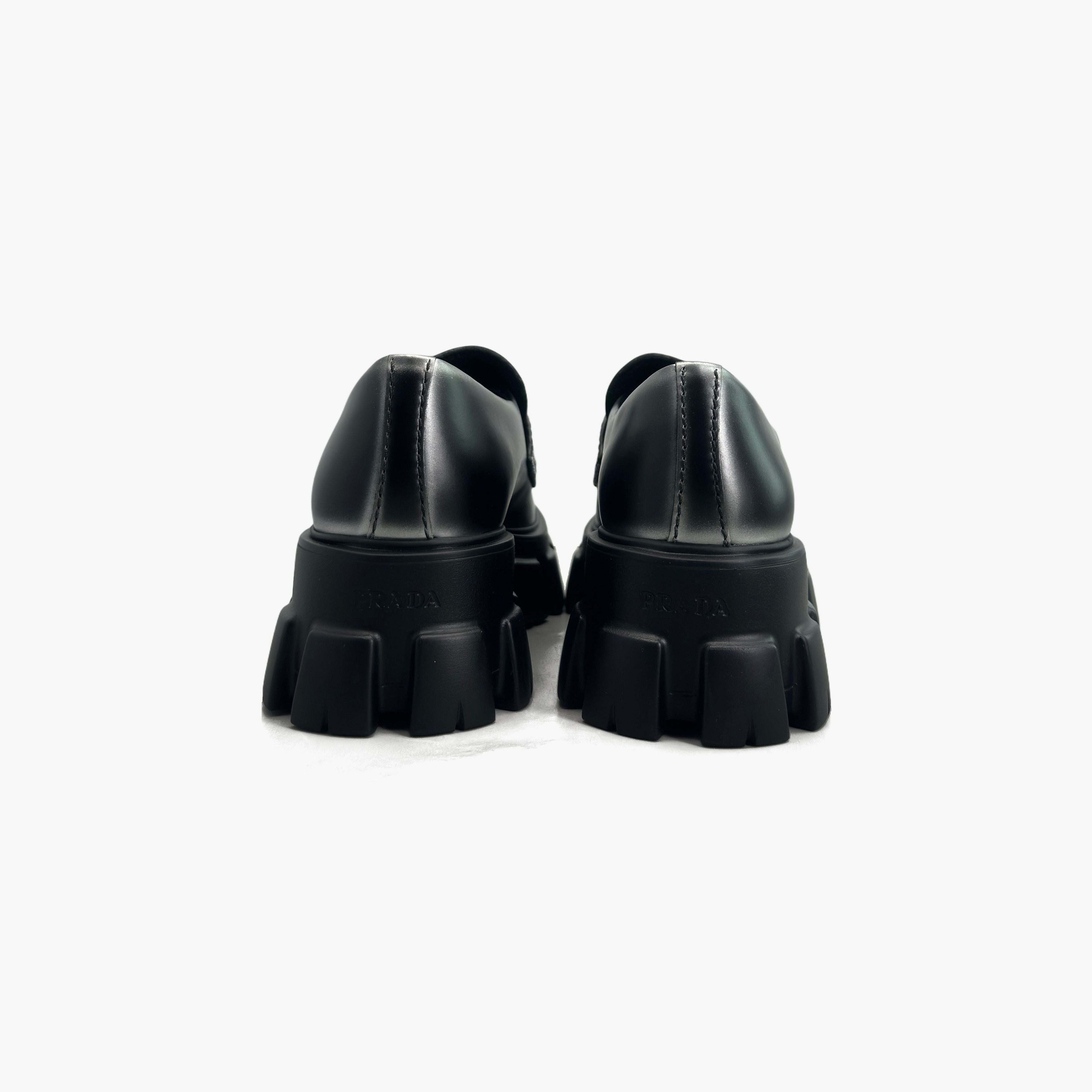Prada Prada Monolith Leather Loafers Size 6.5 Size US 6 / EU 39 - 6 Thumbnail