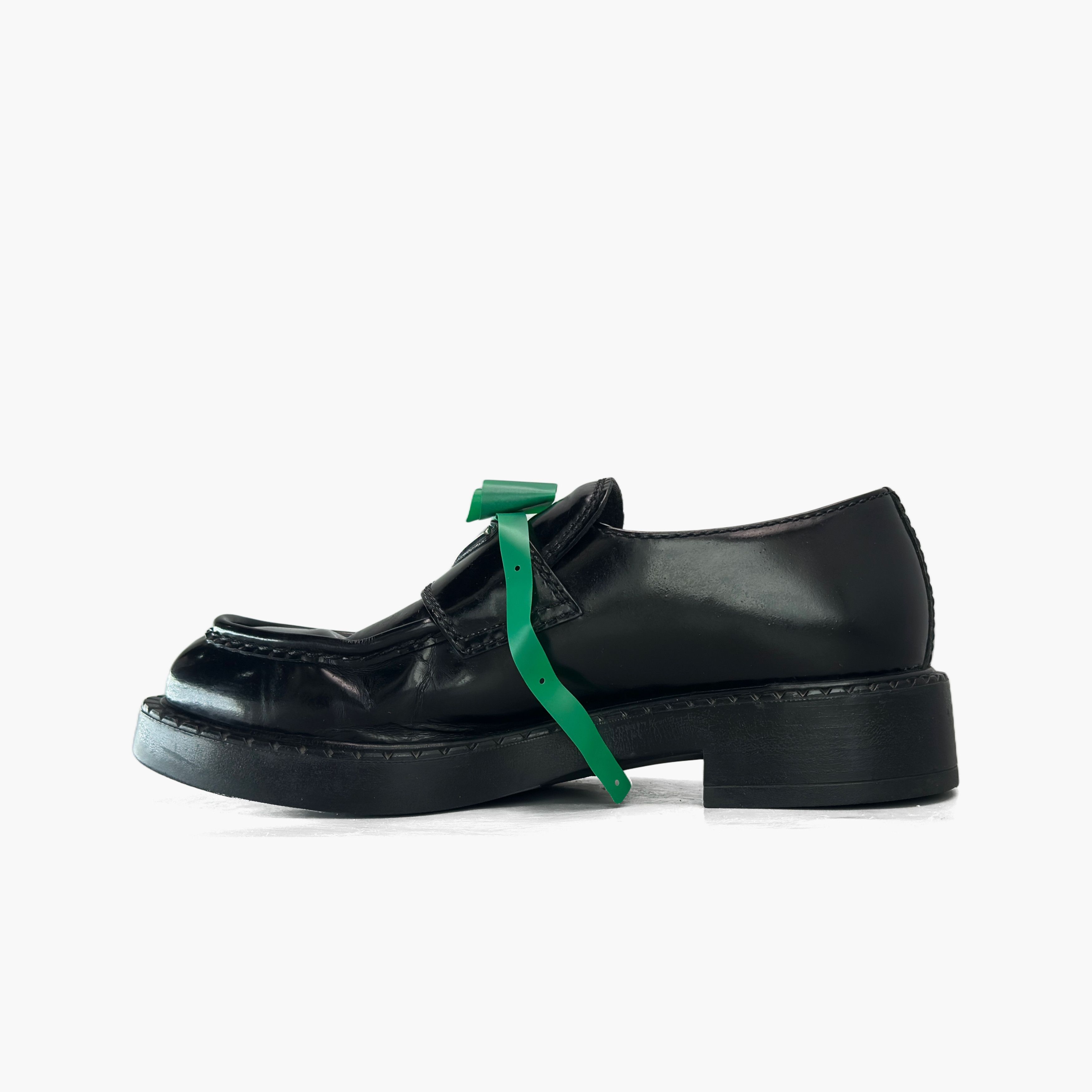 Prada Prada Chocolate Leather Loafers Size 7.5 Size US 7.5 / EU 40-41 - 3 Thumbnail