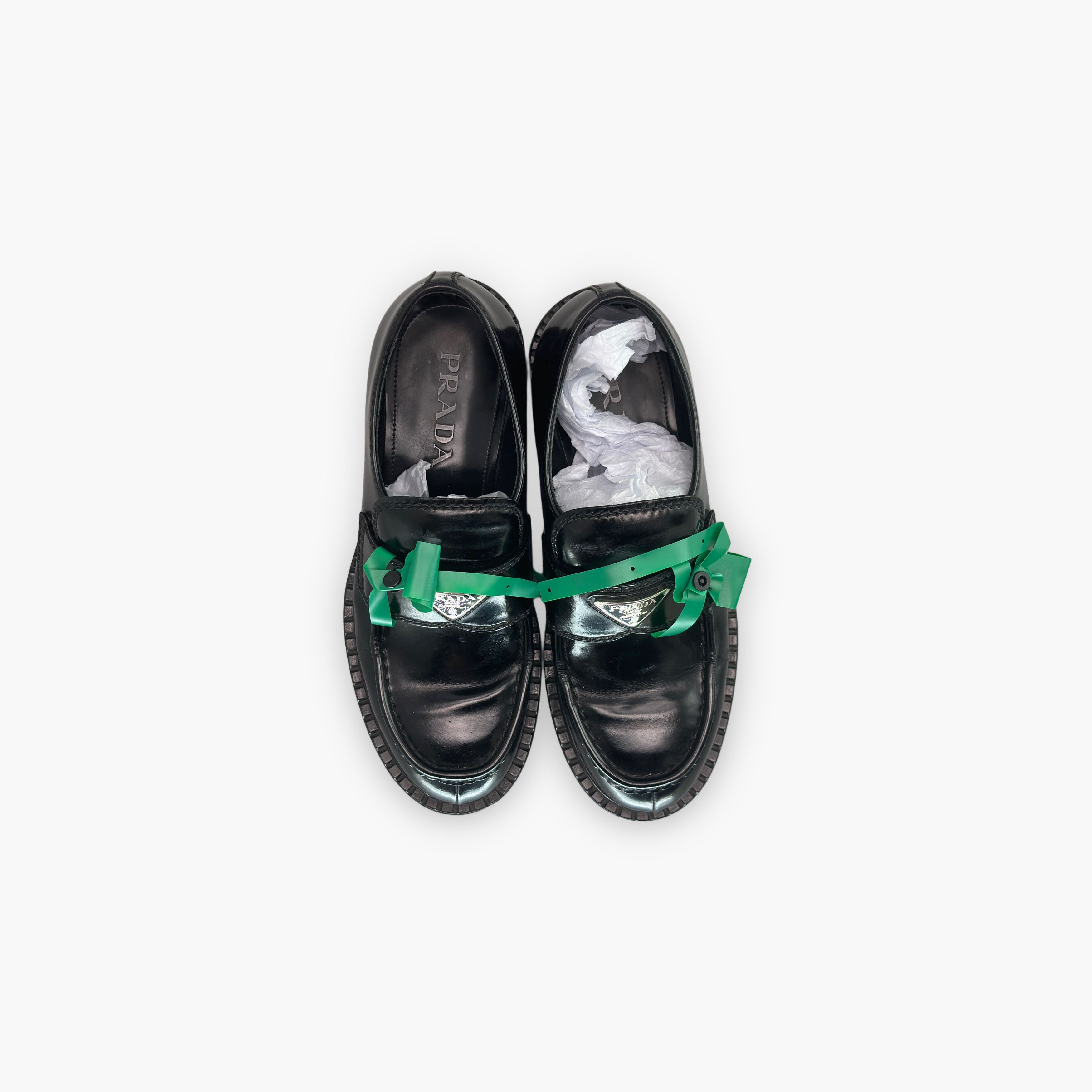 Prada Prada Chocolate Leather Loafers Size 7.5 Size US 7.5 / EU 40-41 - 9 Thumbnail