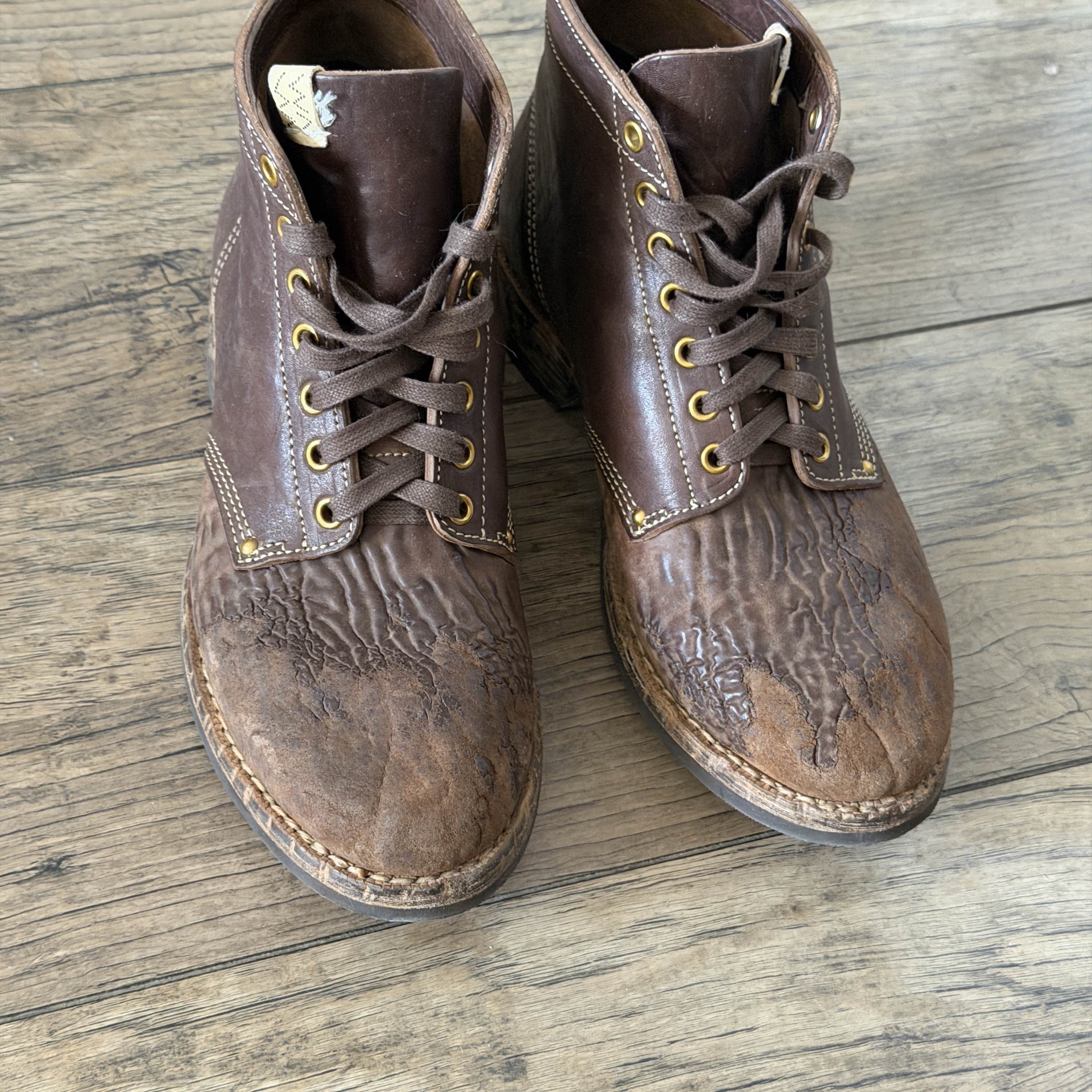 Visvim Visvim Brown Leather Boots US 10 Size US 11 / EU 44 - 2 Thumbnail