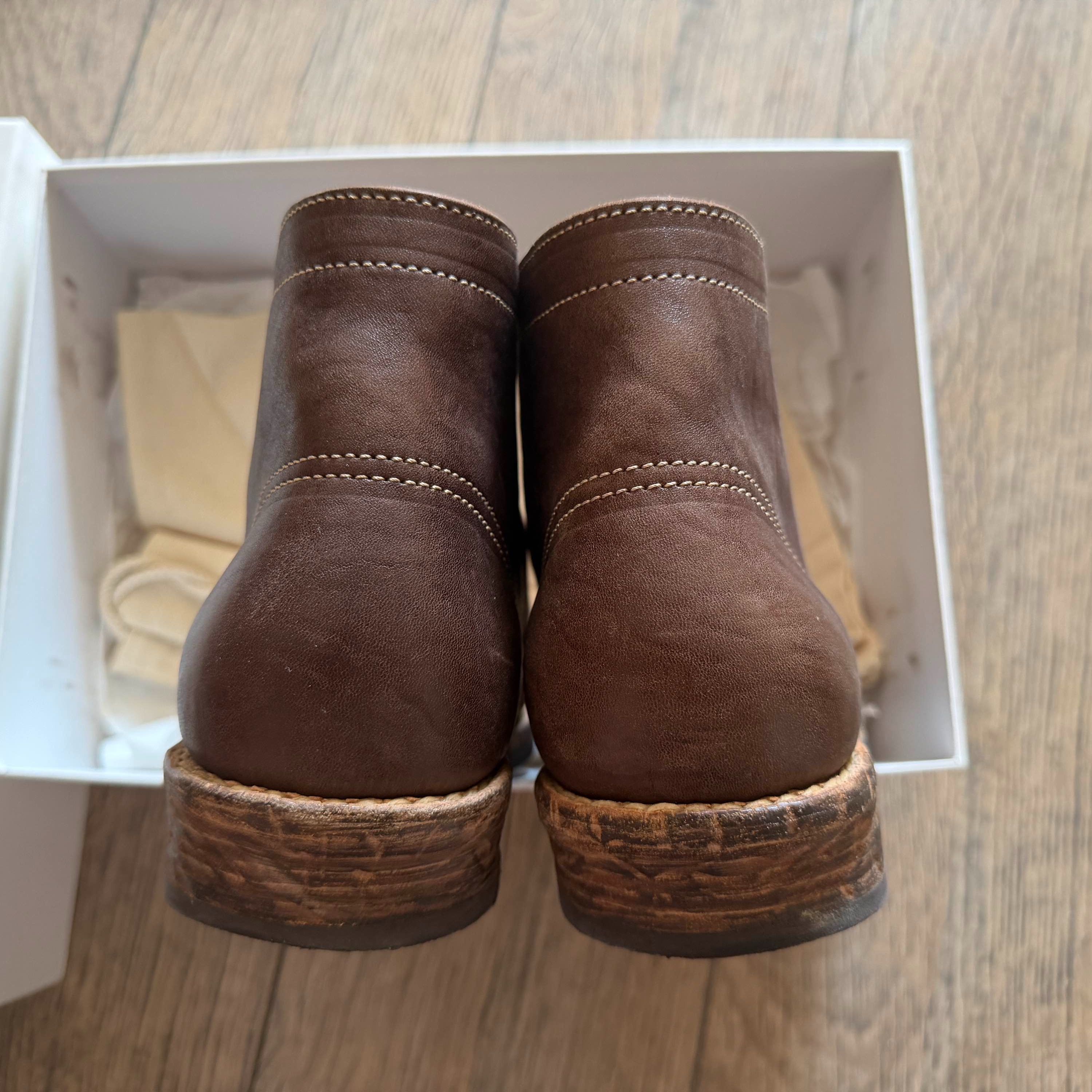 Visvim Visvim Brown Leather Boots US 10 Size US 11 / EU 44 - 3 Thumbnail
