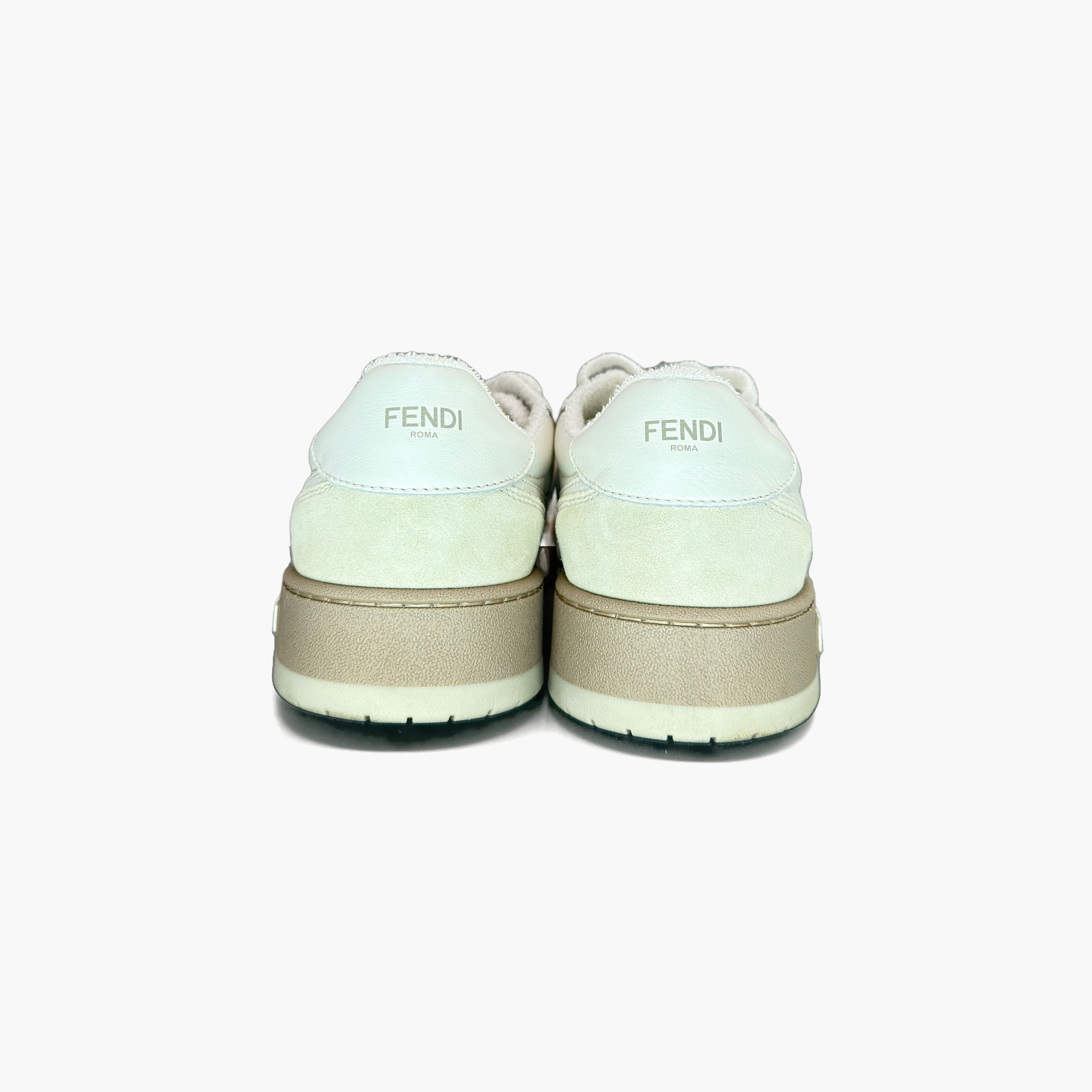 Fendi Fendi Match Leather Low-Top Sneakers Size 44 Size US 11 / EU 44 - 6 Thumbnail