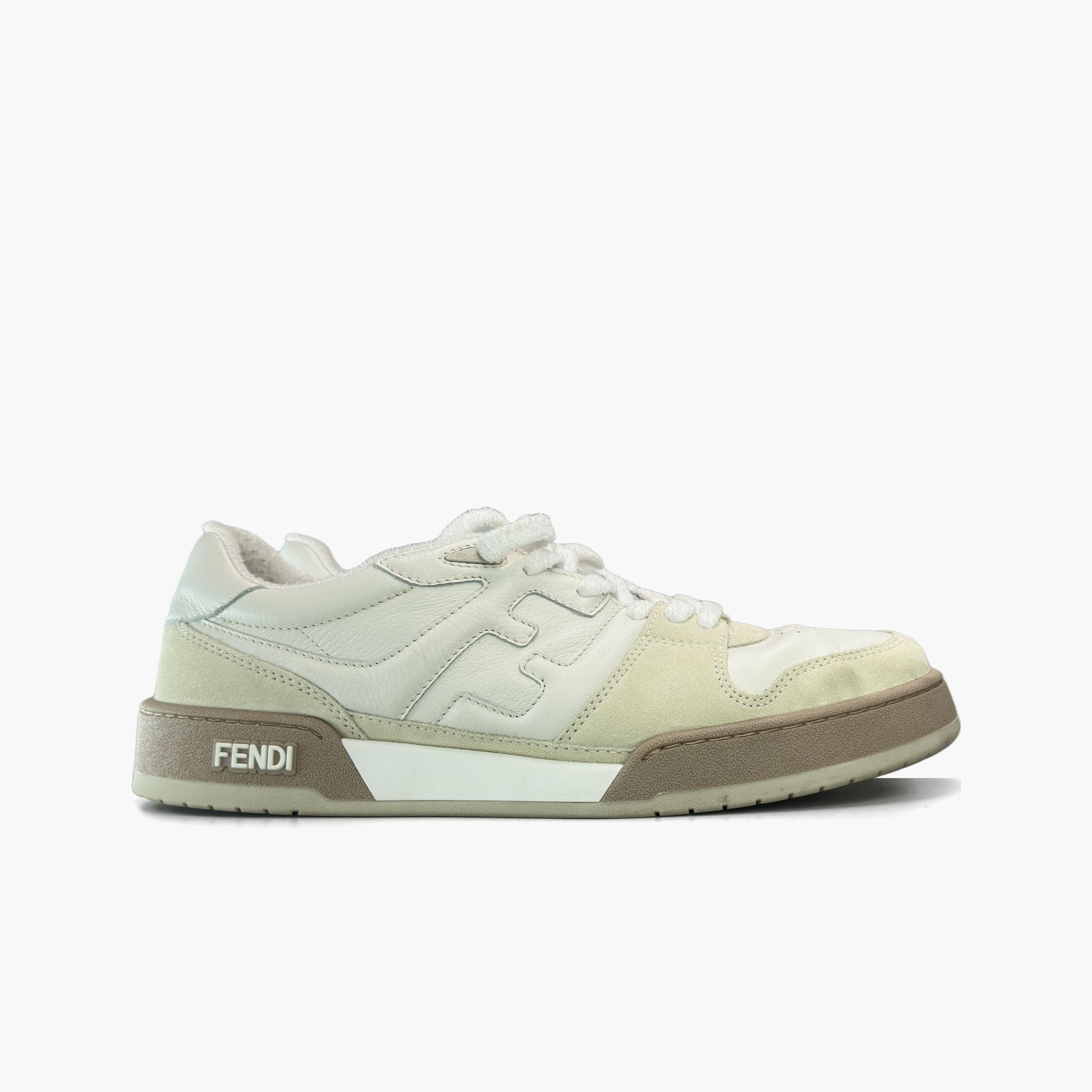 Fendi Fendi Match Leather Low-Top Sneakers Size 44 Size US 11 / EU 44 - 4 Thumbnail