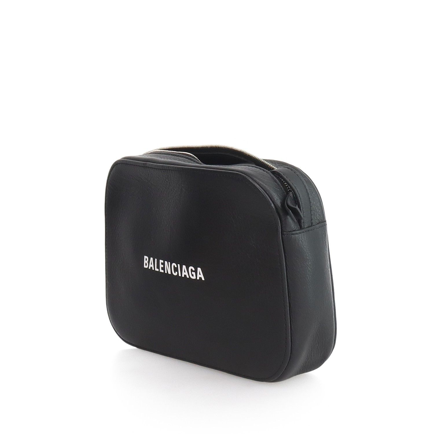 Balenciaga Balenciaga Logo Leather Crossbody Bag Size ONE SIZE - 2 Thumbnail