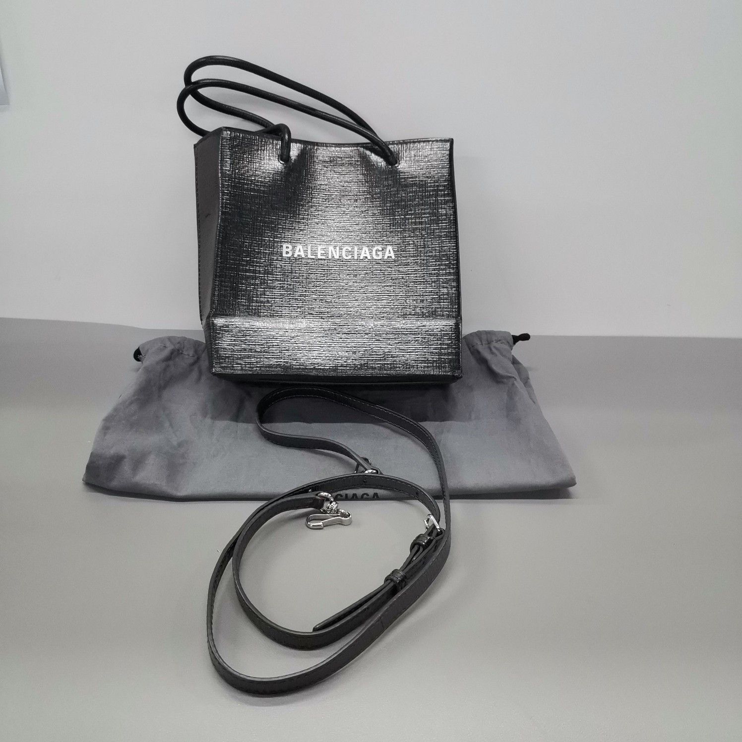 Balenciaga Balenciaga Logo Tote Bag One Size Size ONE SIZE - 12 Thumbnail