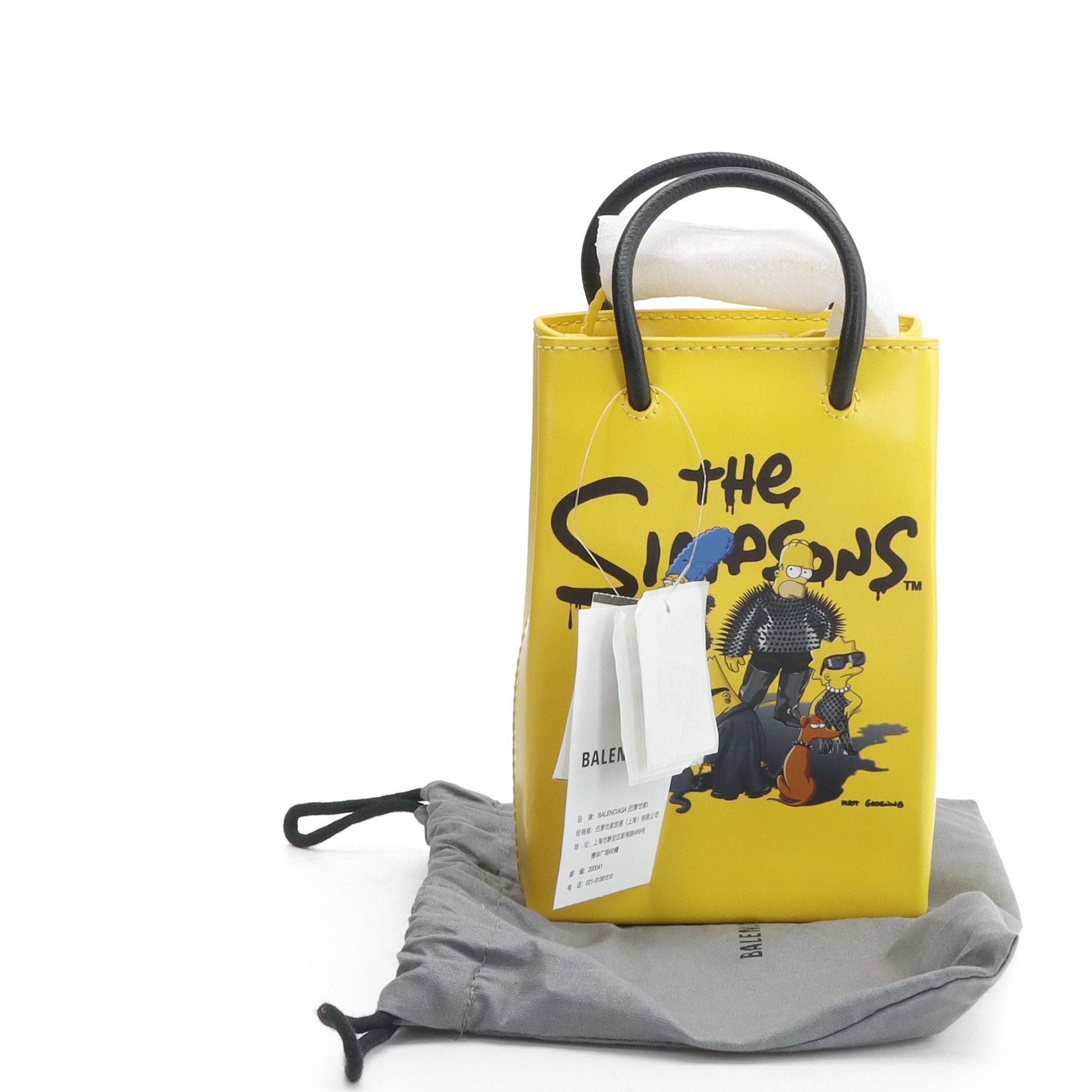 Balenciaga Balenciaga The Simpsons Handle Bag ONE SIZE Size ONE SIZE - 5 Thumbnail