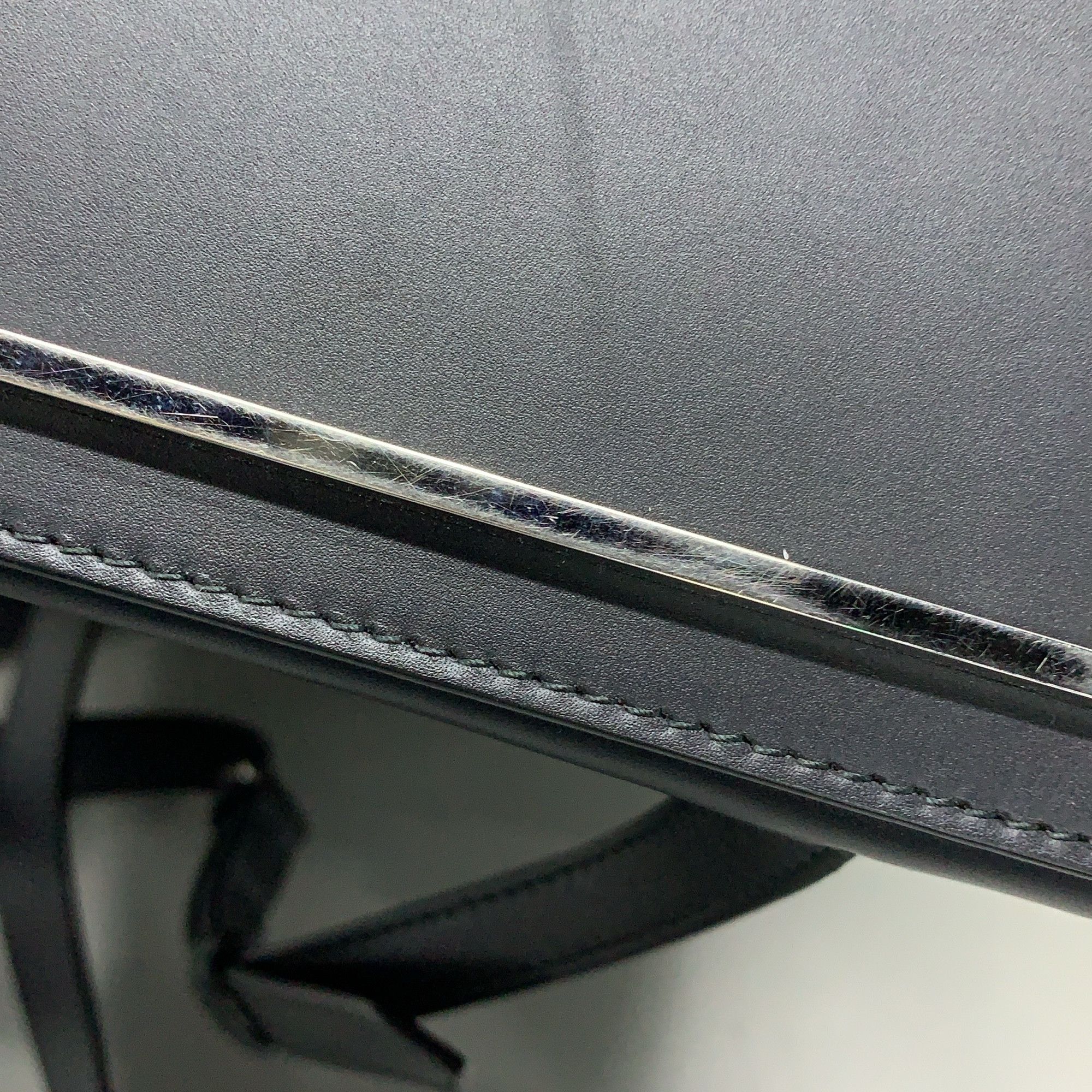 Balenciaga Balenciaga Black Leather Backpack Size ONE SIZE - 8 Thumbnail