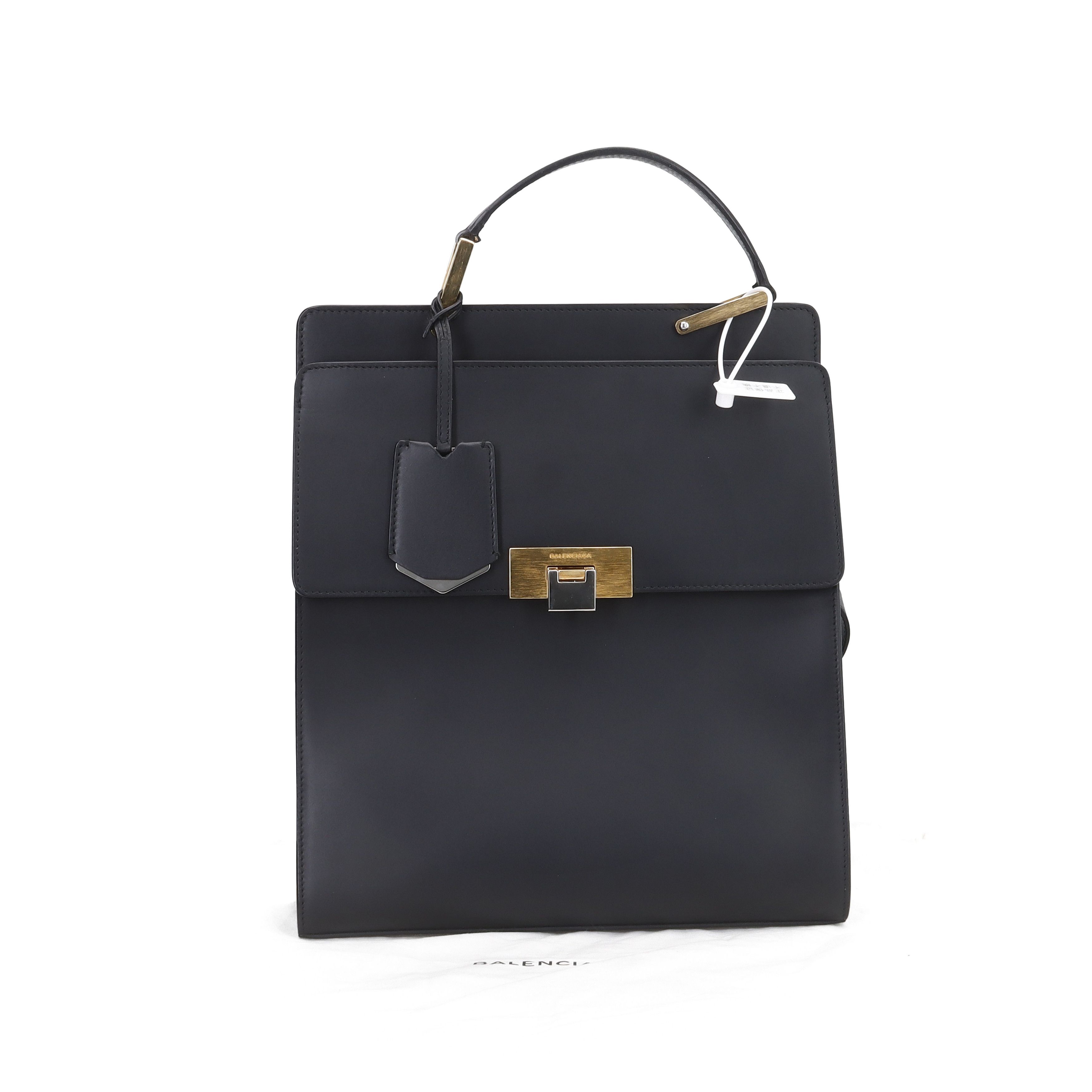 Balenciaga Balenciaga Black Leather Backpack Size ONE SIZE - 5 Thumbnail