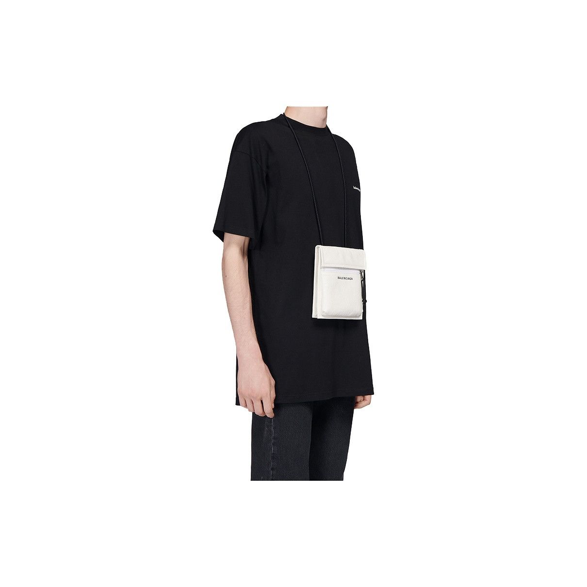 Balenciaga Balenciaga Explorer Leather Smartphone Bag One Size Size ONE SIZE - 13 Thumbnail