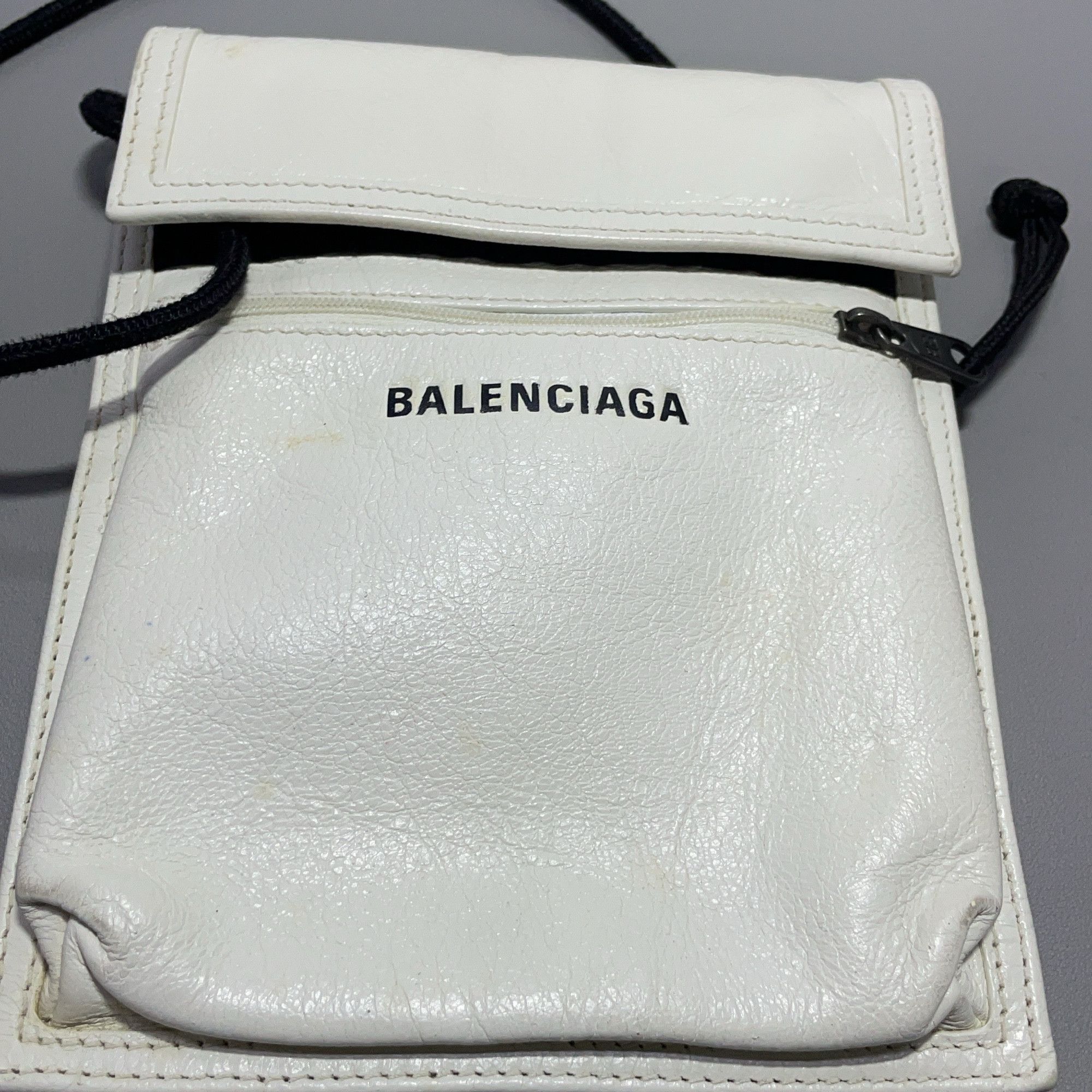 Balenciaga Balenciaga Explorer Leather Smartphone Bag One Size Size ONE SIZE - 7 Thumbnail