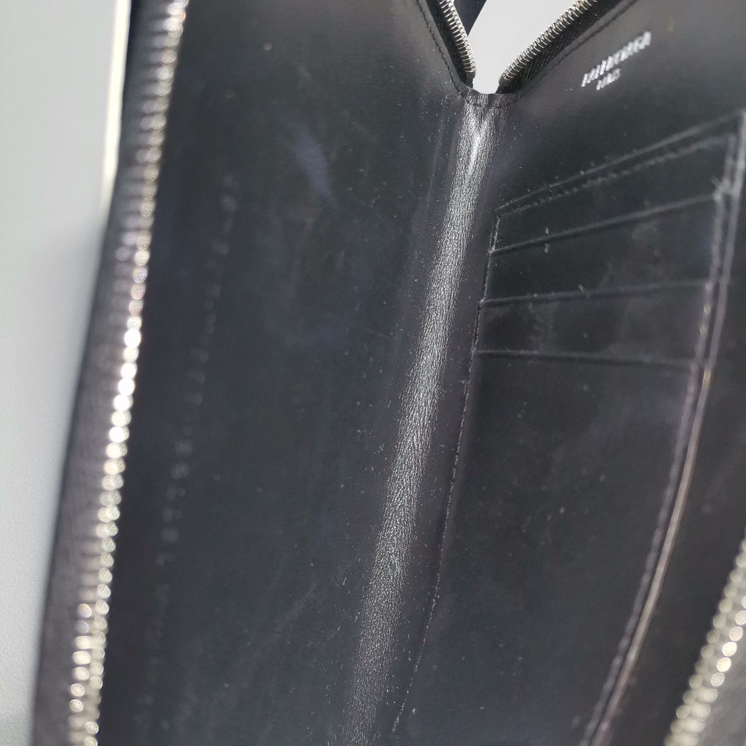 Balenciaga Balenciaga Logo Passport Holder Wallet Size ONE SIZE - 9 Thumbnail