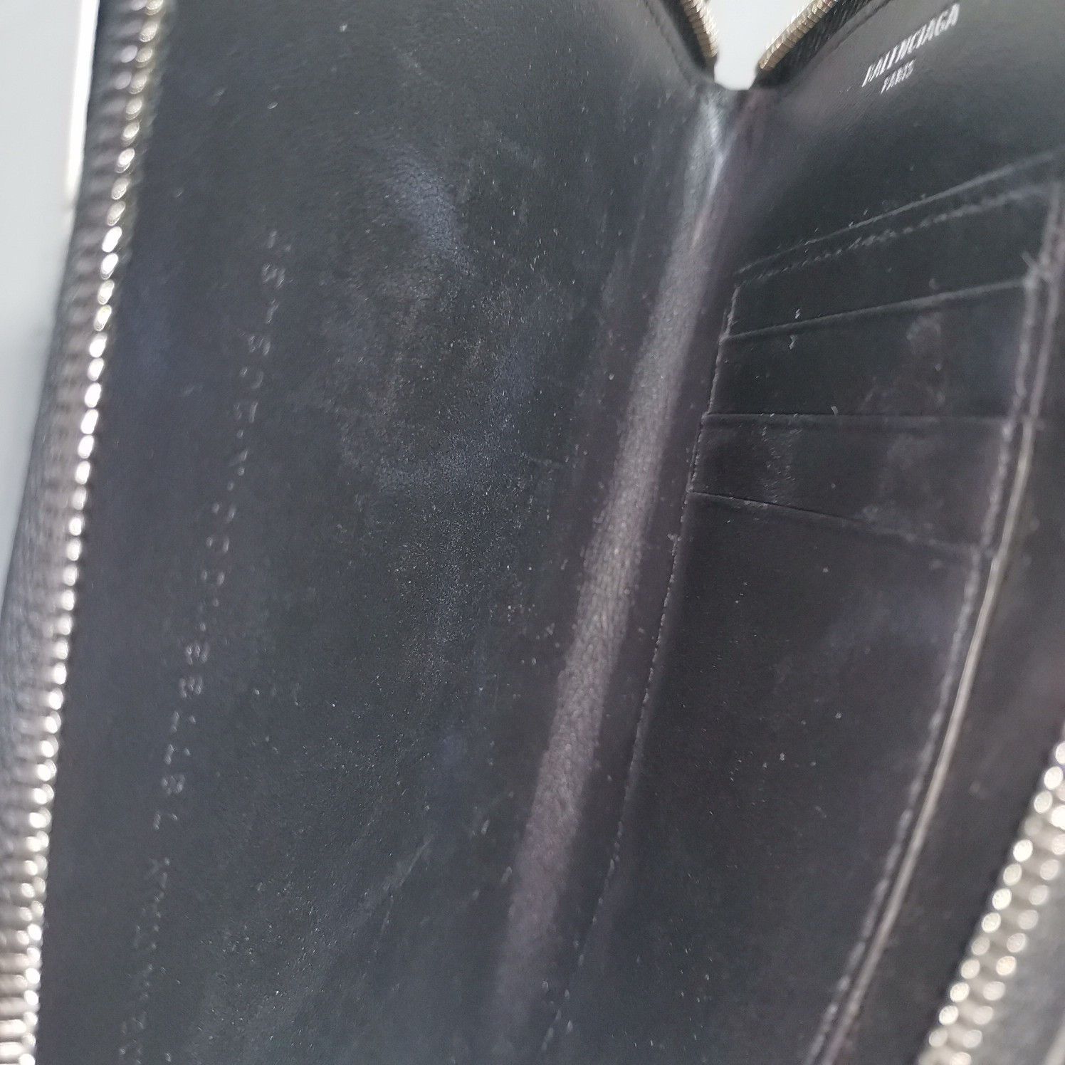 Balenciaga Balenciaga Logo Passport Holder Wallet Size ONE SIZE - 10 Thumbnail