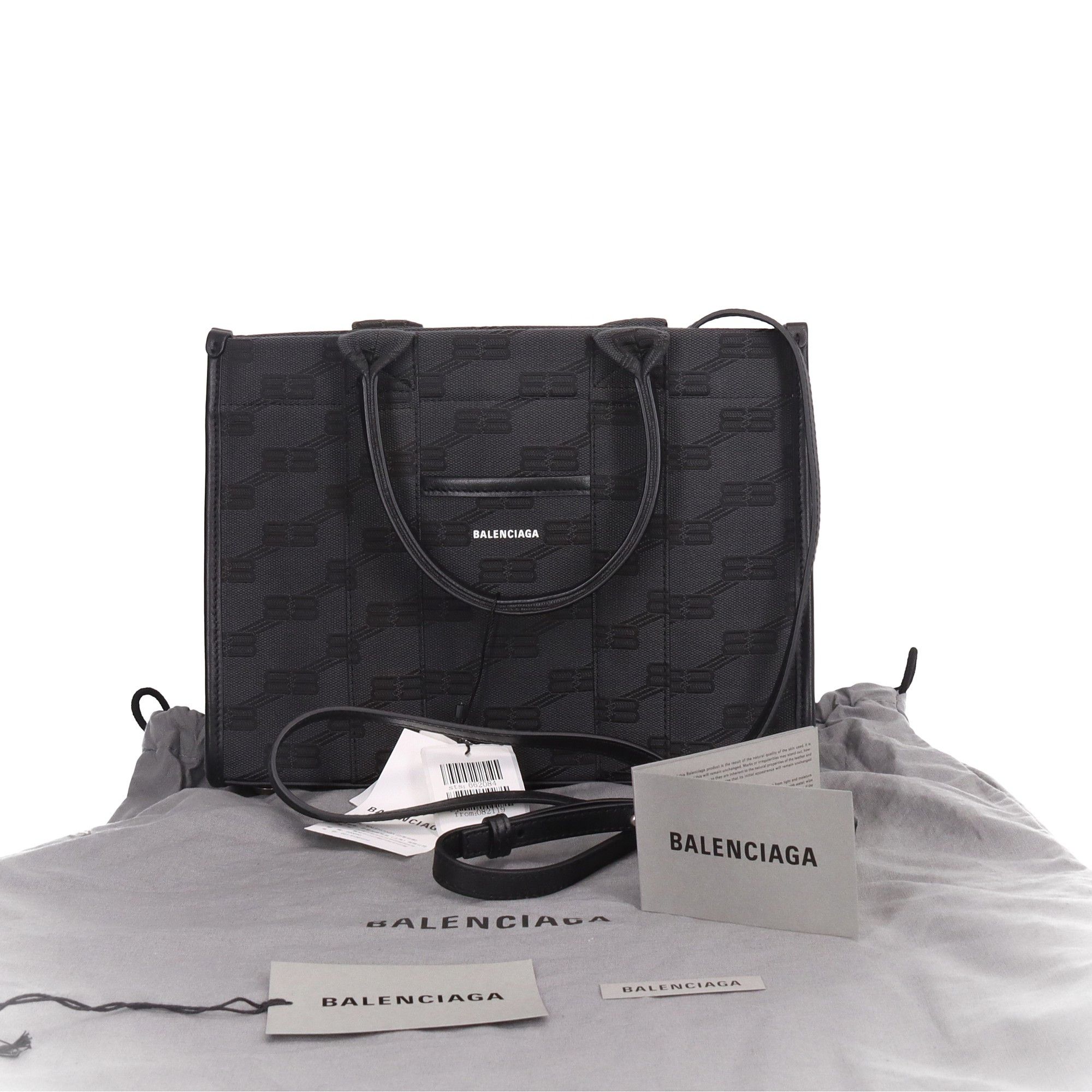 Balenciaga Balenciaga BB Monogram Tote Bag Size ONE SIZE - 5 Thumbnail