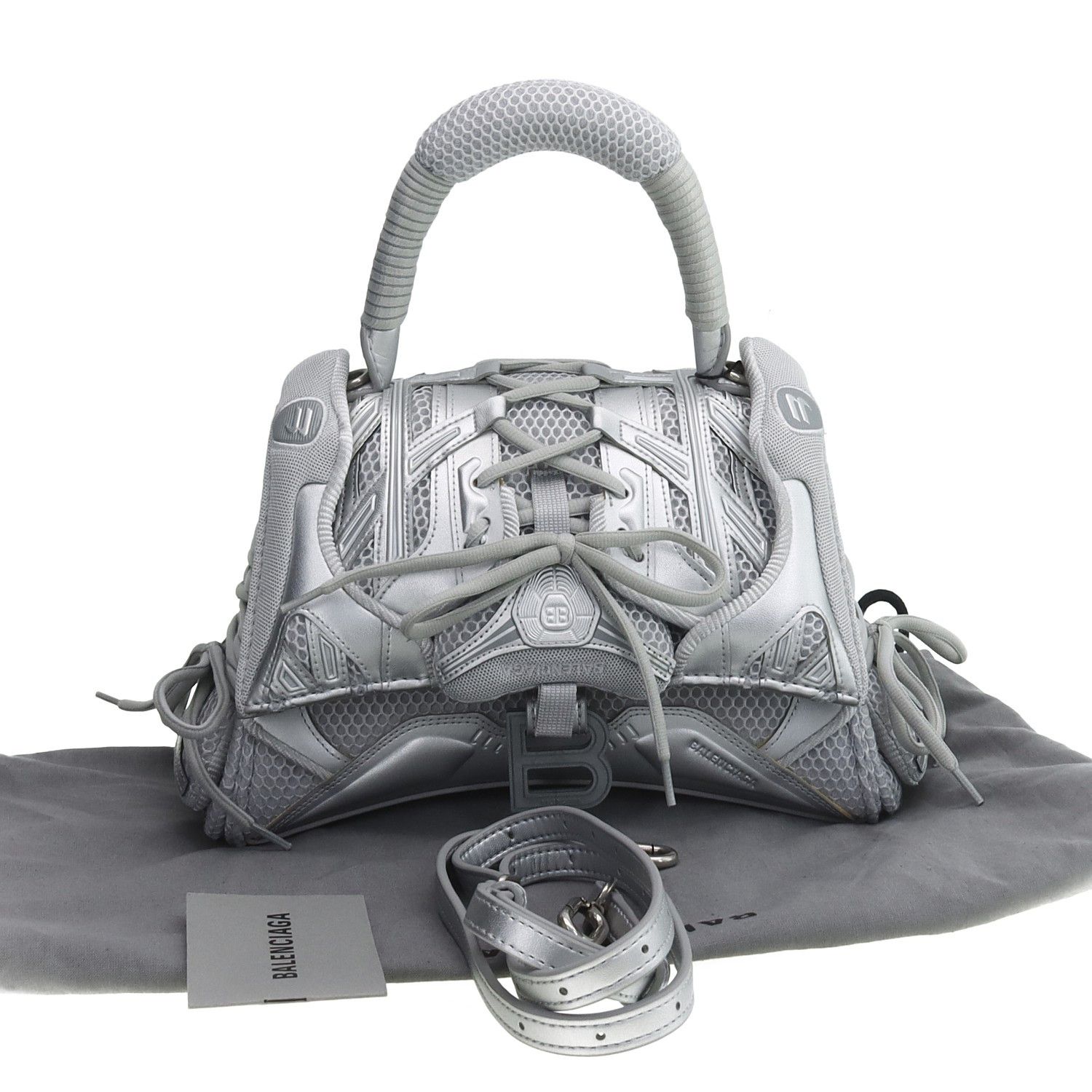Balenciaga Balenciaga Hourglass Sneaker Handle Bag One Size Size ONE SIZE - 5 Thumbnail