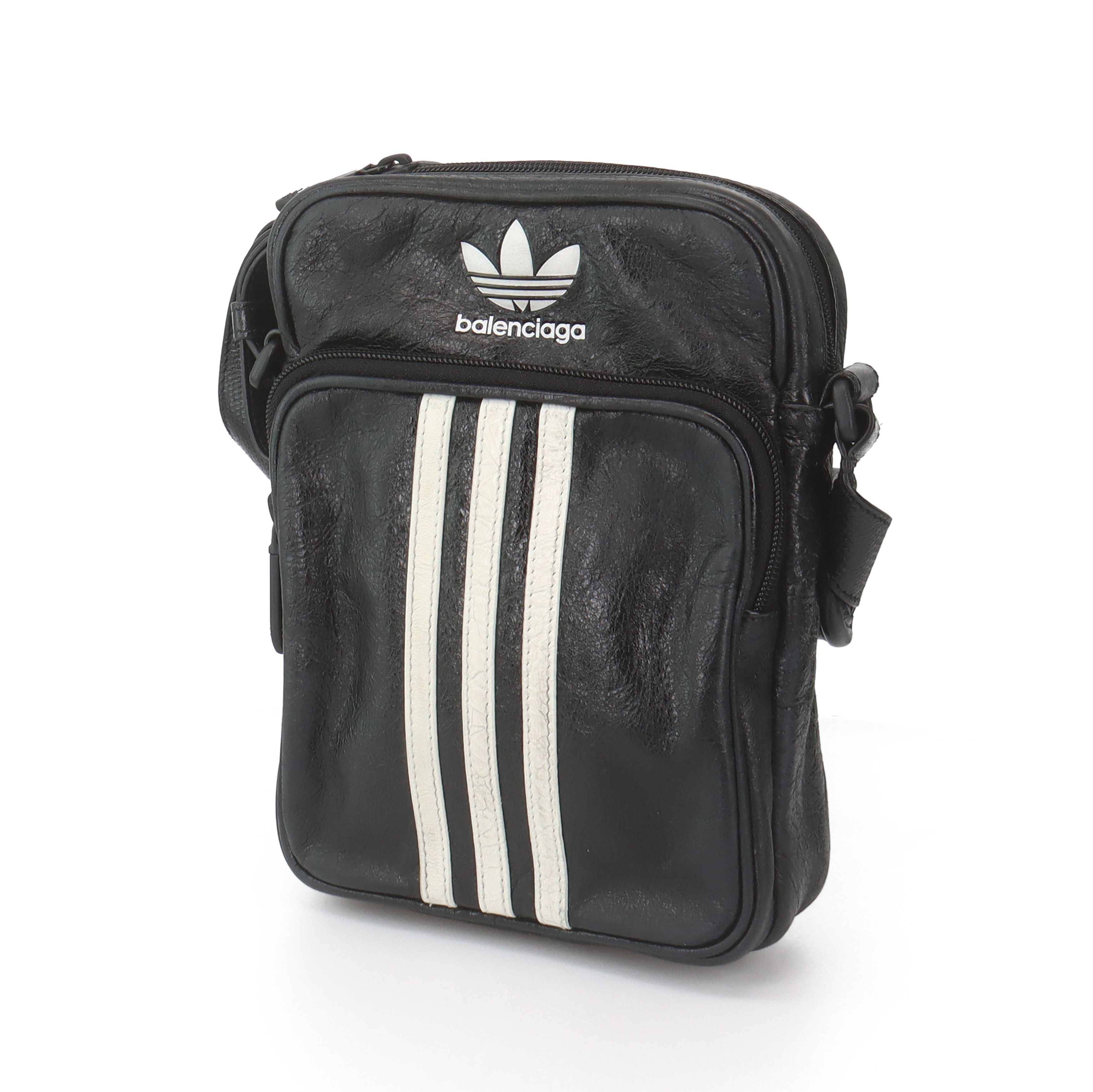 Balenciaga Balenciaga x Adidas Leather Messenger Bag One Size Size ONE SIZE - 2 Thumbnail