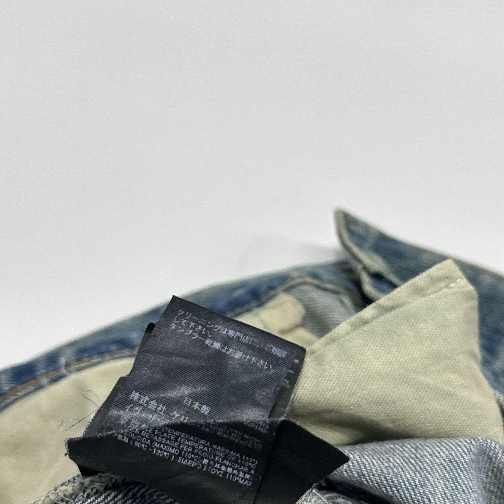 Saint Laurent Paris Saint Laurent Distressed Denim Jeans Size 33 Size US 33 - 5 Thumbnail